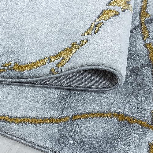 Kurzflor-Teppich Für jeden Einrichtungsstil geeignet Marmor