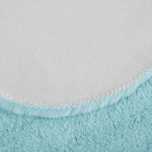 Kinder-Teppich Kleeblatt Form in verschiedenen Farben