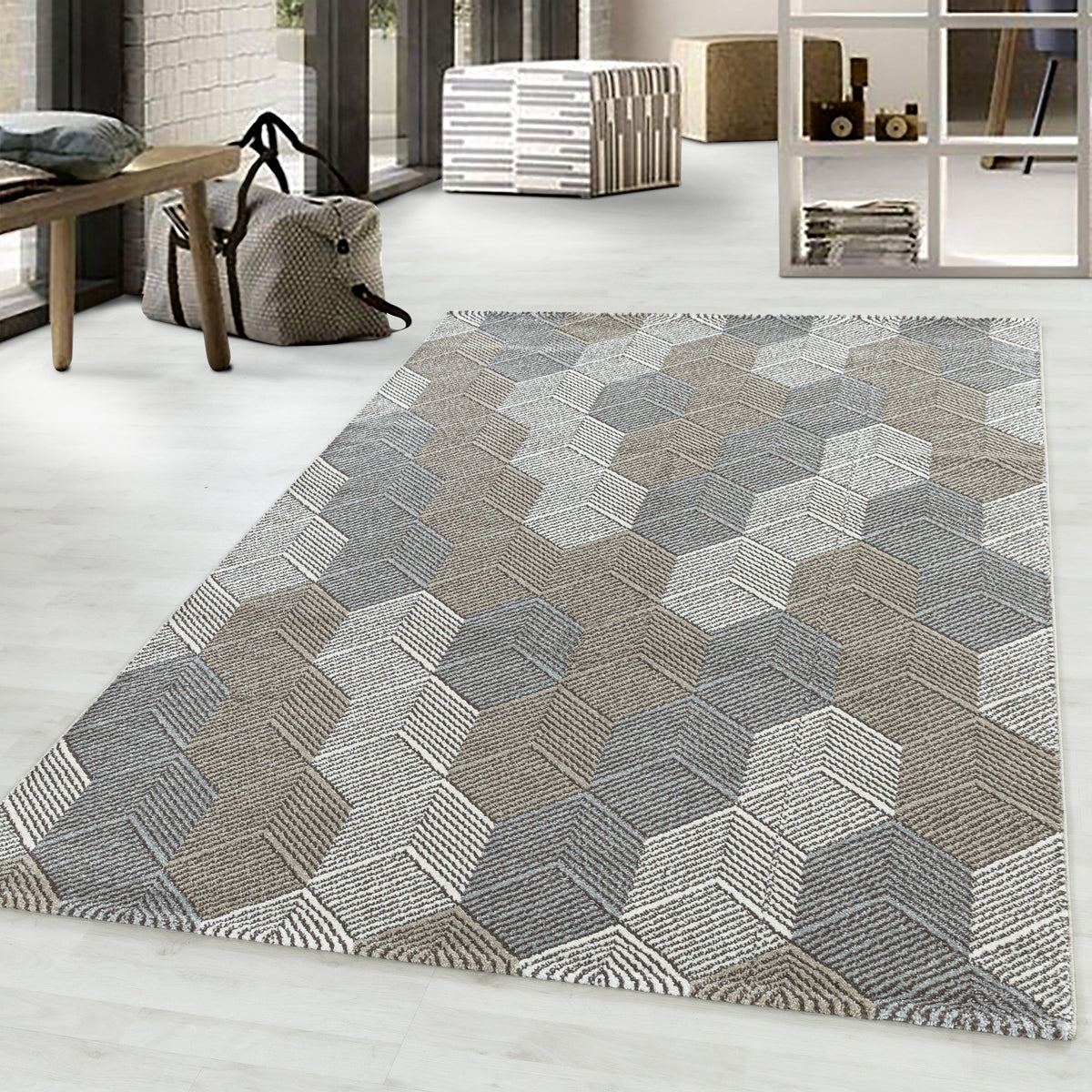 Design 4801 Beige Rechteckig