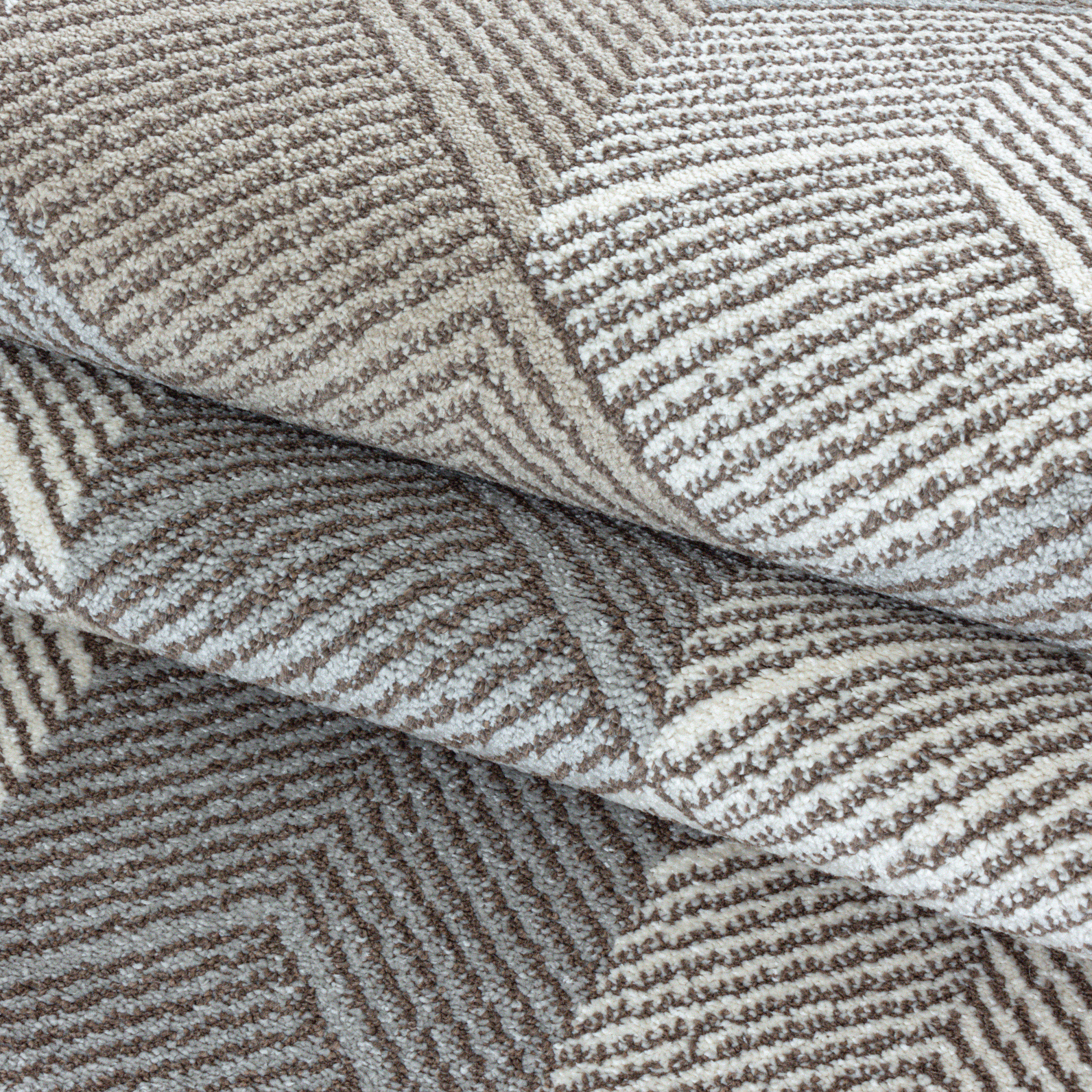 Kurzflor-Teppich minimalistisch und elegant für schlichte Schönheit