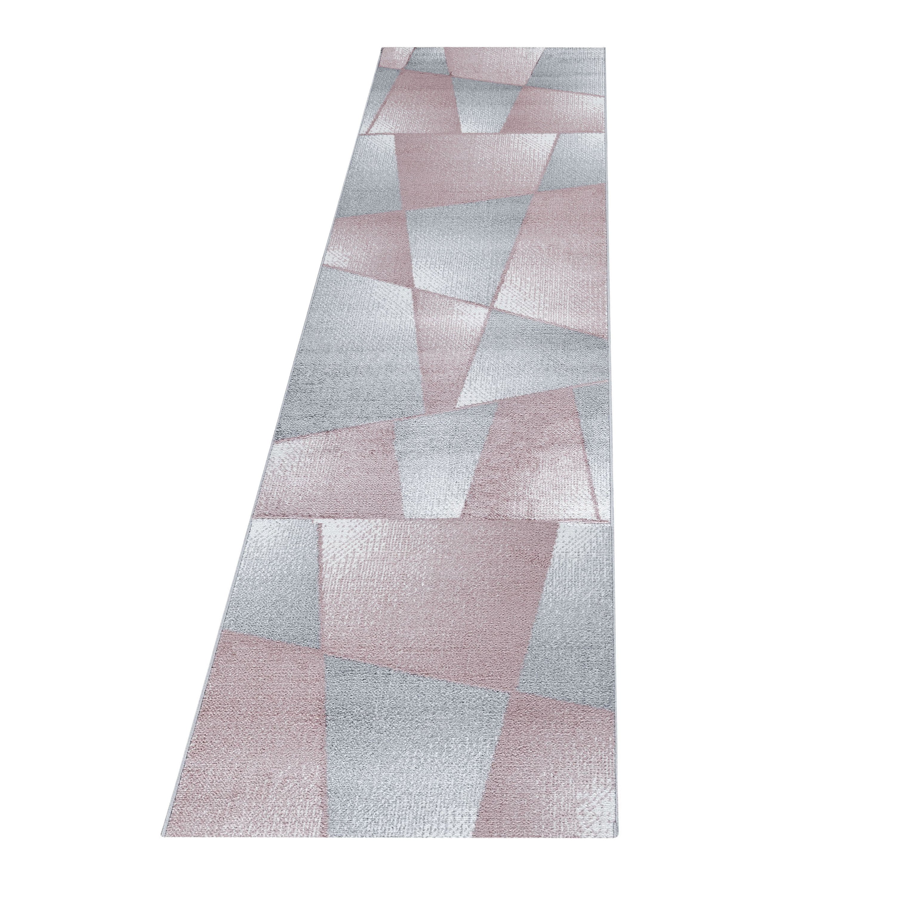 Kurzflor-Teppich für Wohnzimmer abstrakt mehrere Farben