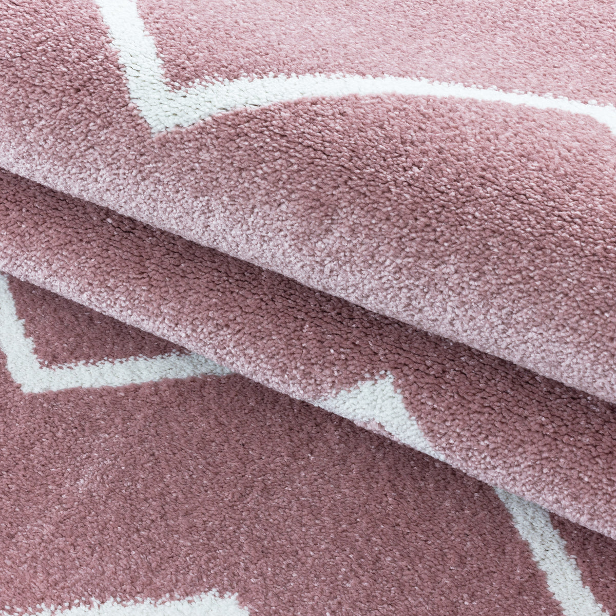 Design 4602 Rosa Rechteckig