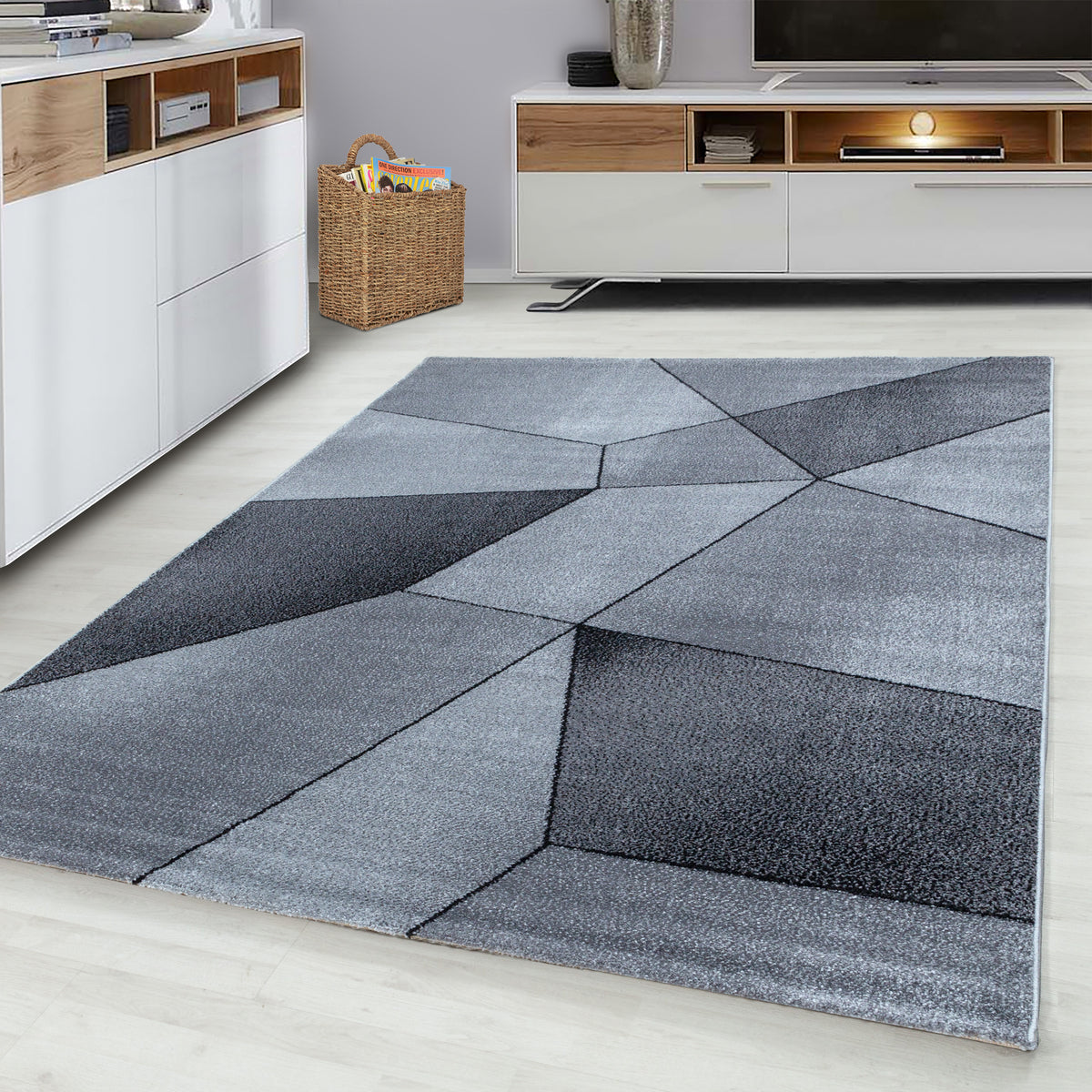 Design 1120 Grau Rechteckig