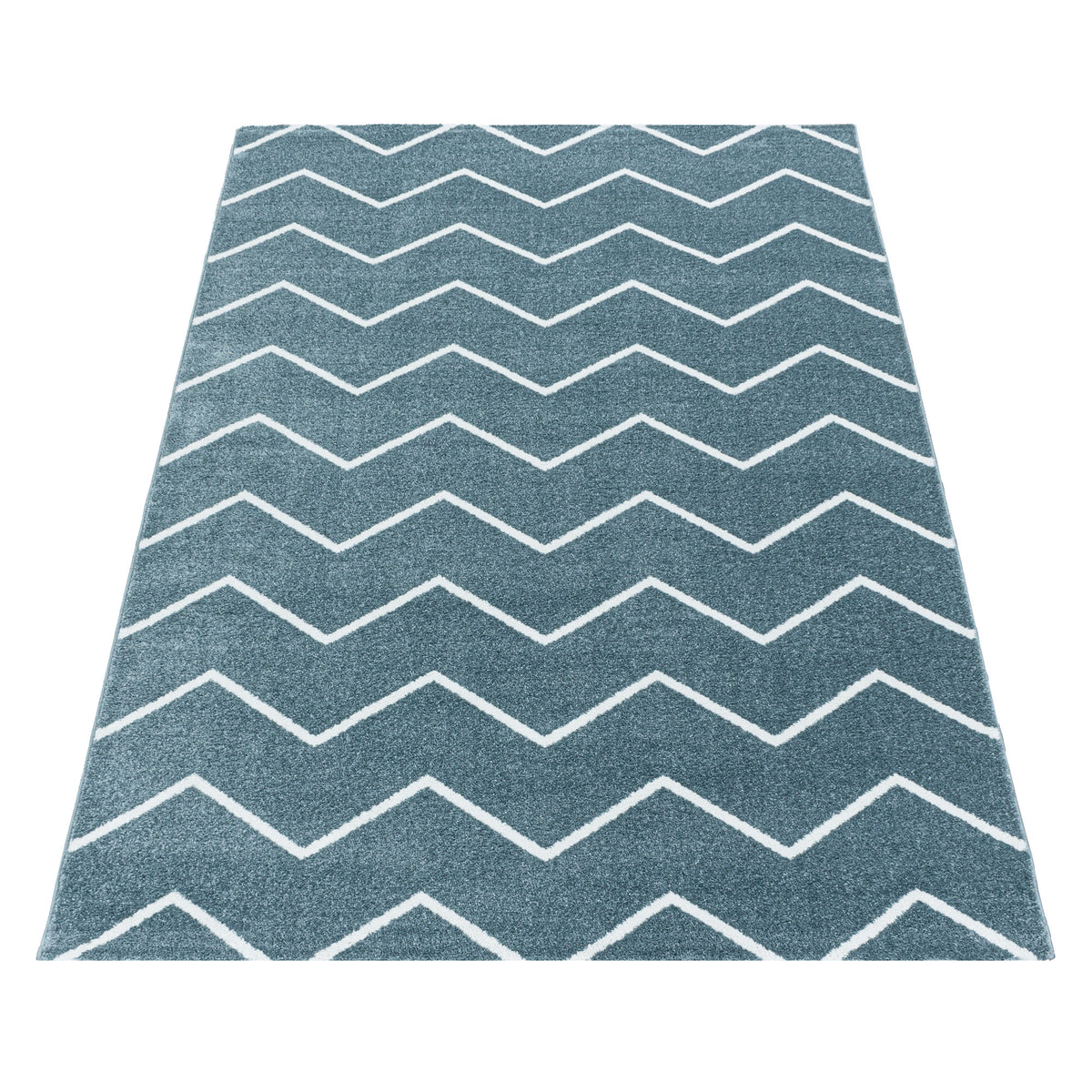 Design 4602 Blau Rechteckig