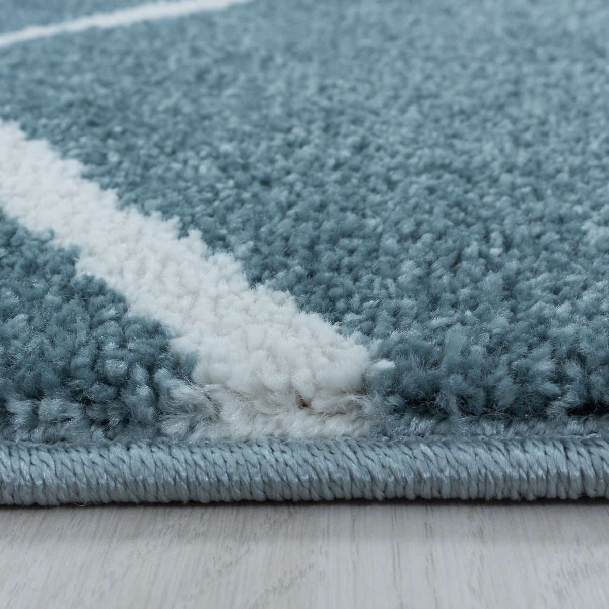 Design 4602 Blau Rechteckig