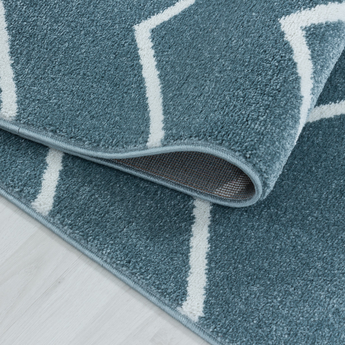 Design 4602 Blau Rechteckig