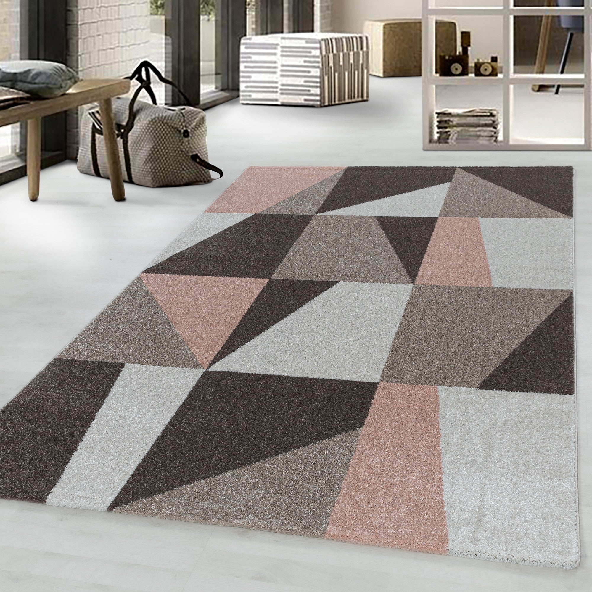 Kurzflor-Teppich modern und stilvoll für dein Zuhause