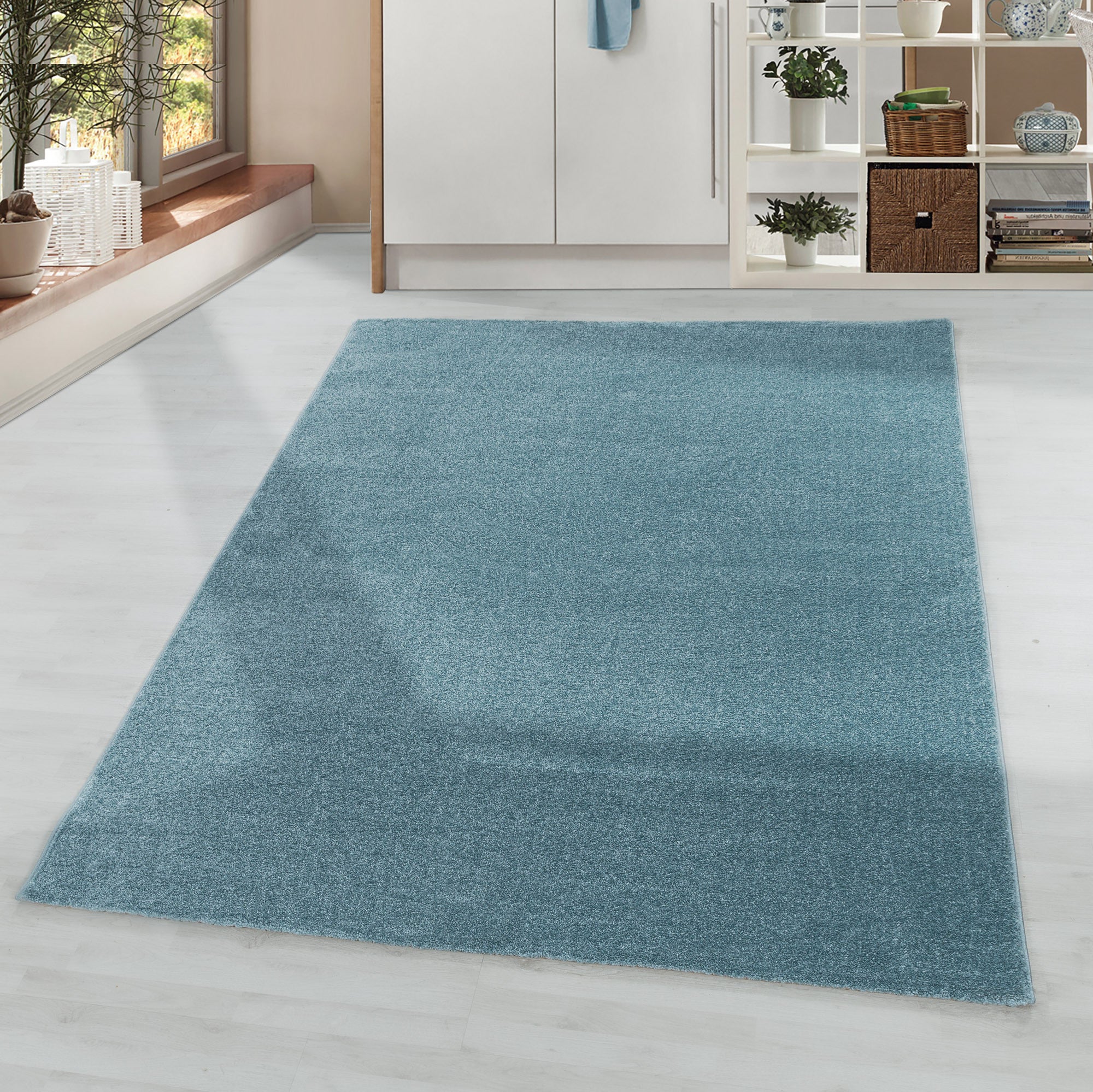 Design 4600 Blau Rechteckig