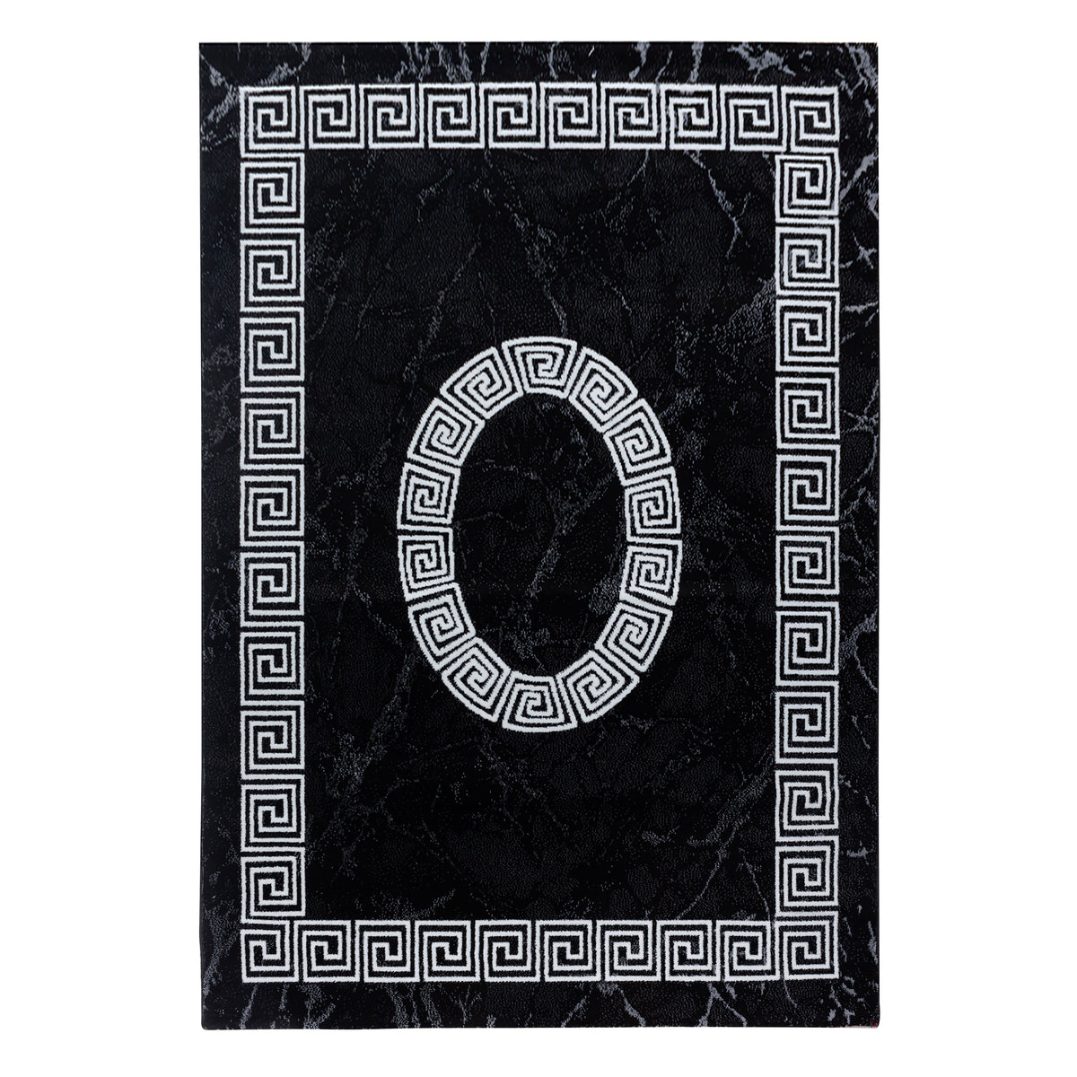 Design 8009 Schwarz Rechteckig