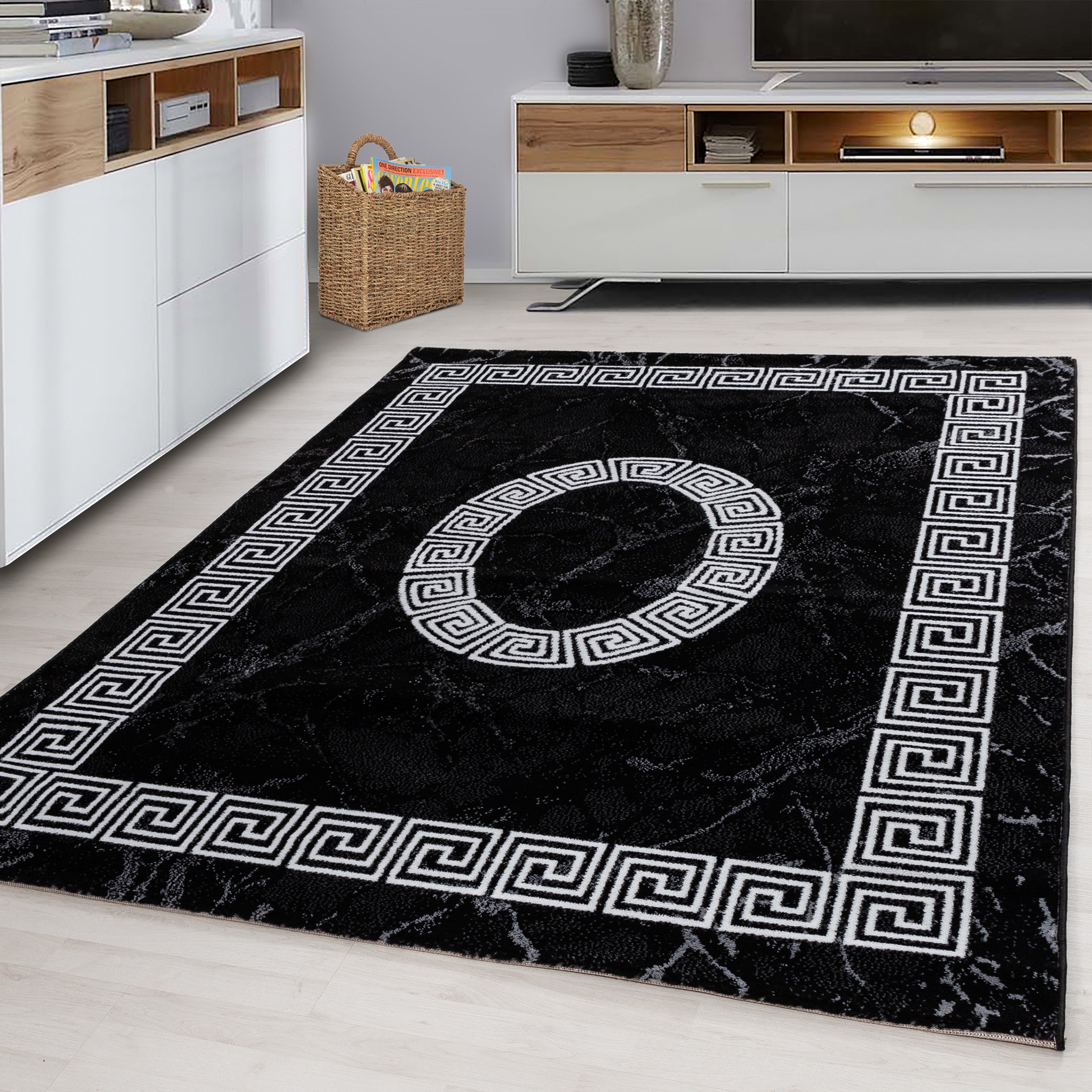 Kurzflor-Teppich Hochwertige Materialien für Langlebigkeit