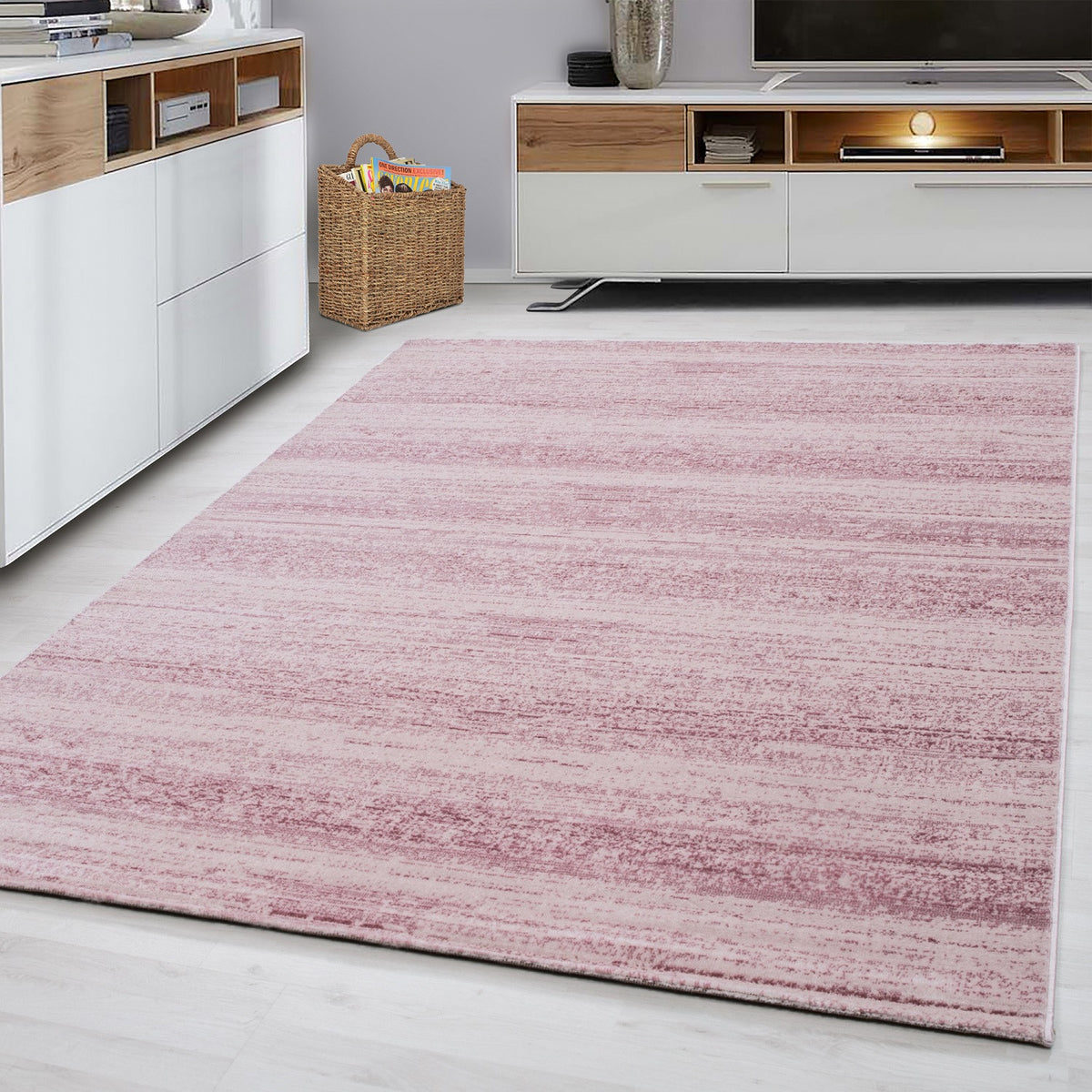 Design 8000 Rosa Rechteckig