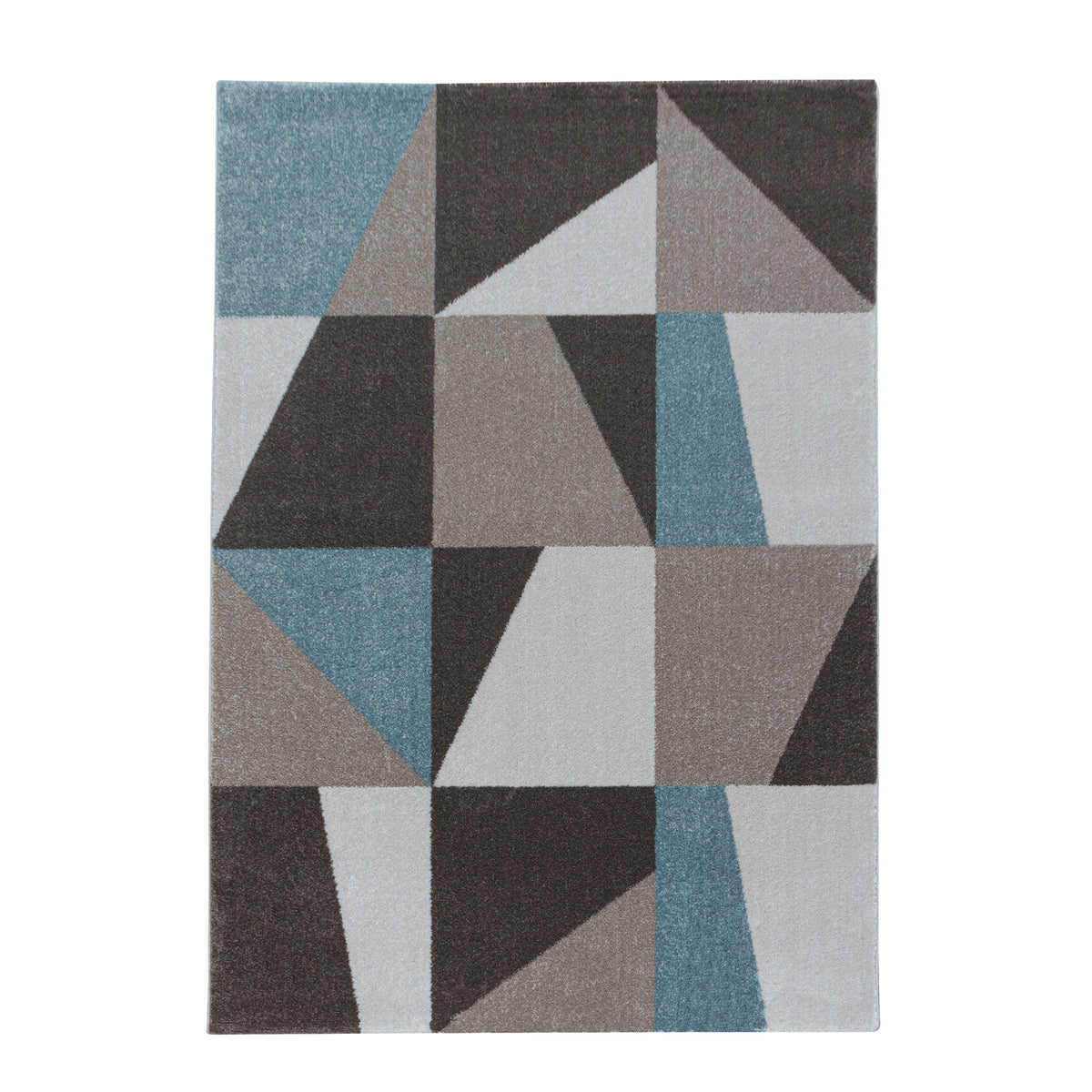 Design 3716 Blau Rechteckig