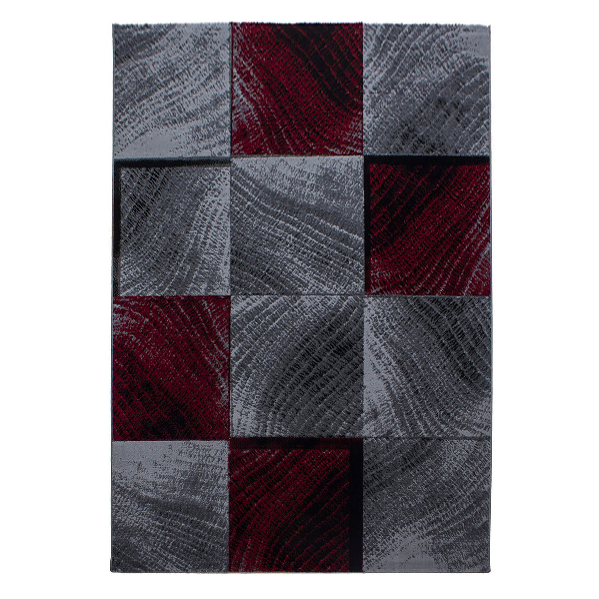 Design 8003 Rot Rechteckig