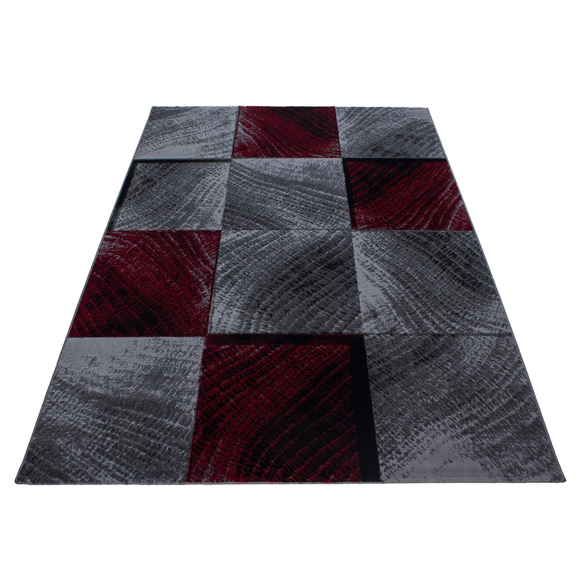 Design 8003 Rot Rechteckig