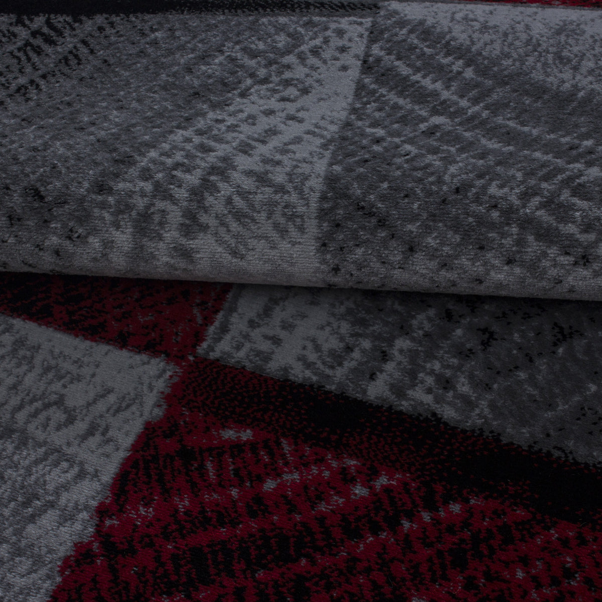 Design 8003 Rot Rechteckig