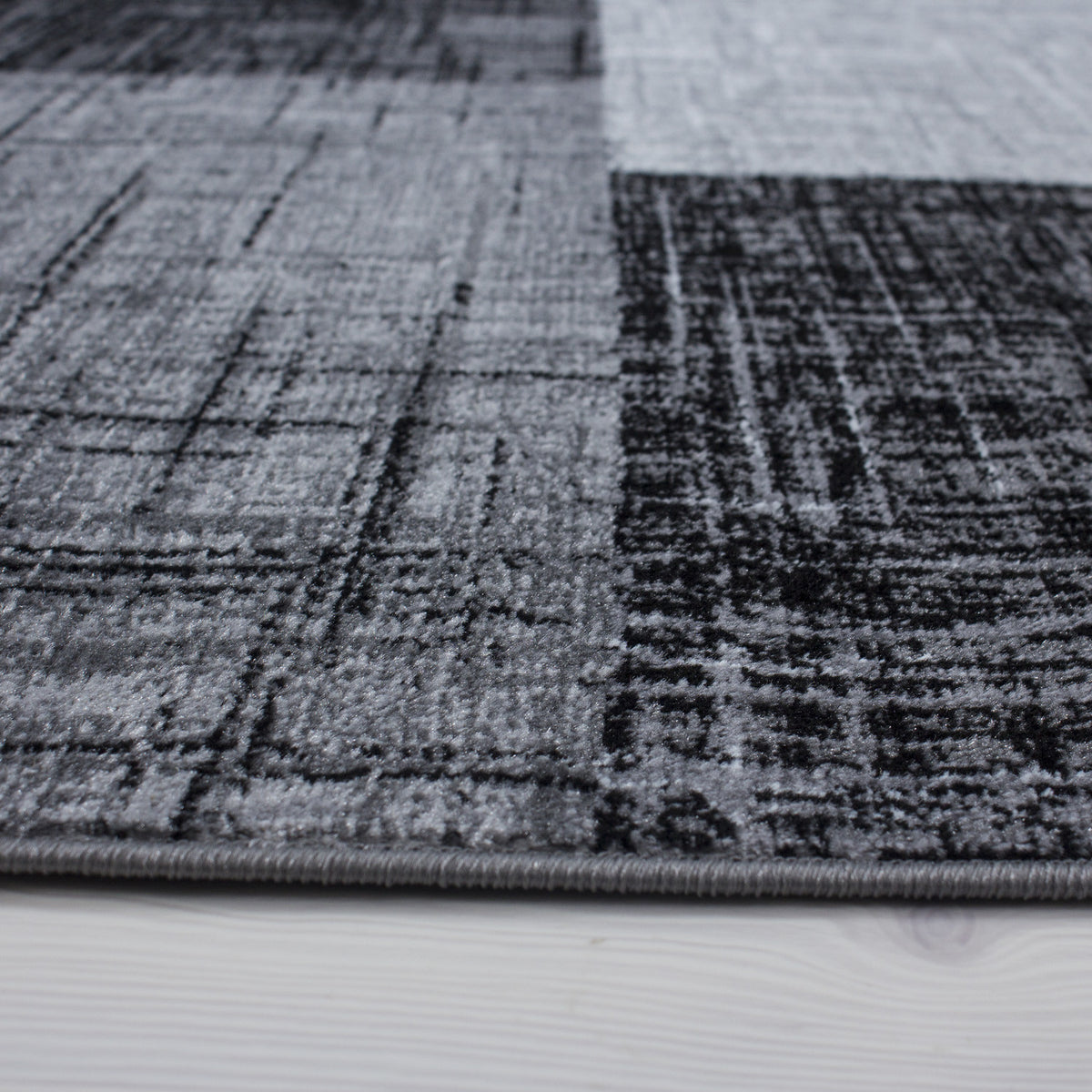 Design 8001 Schwarz Rechteckig