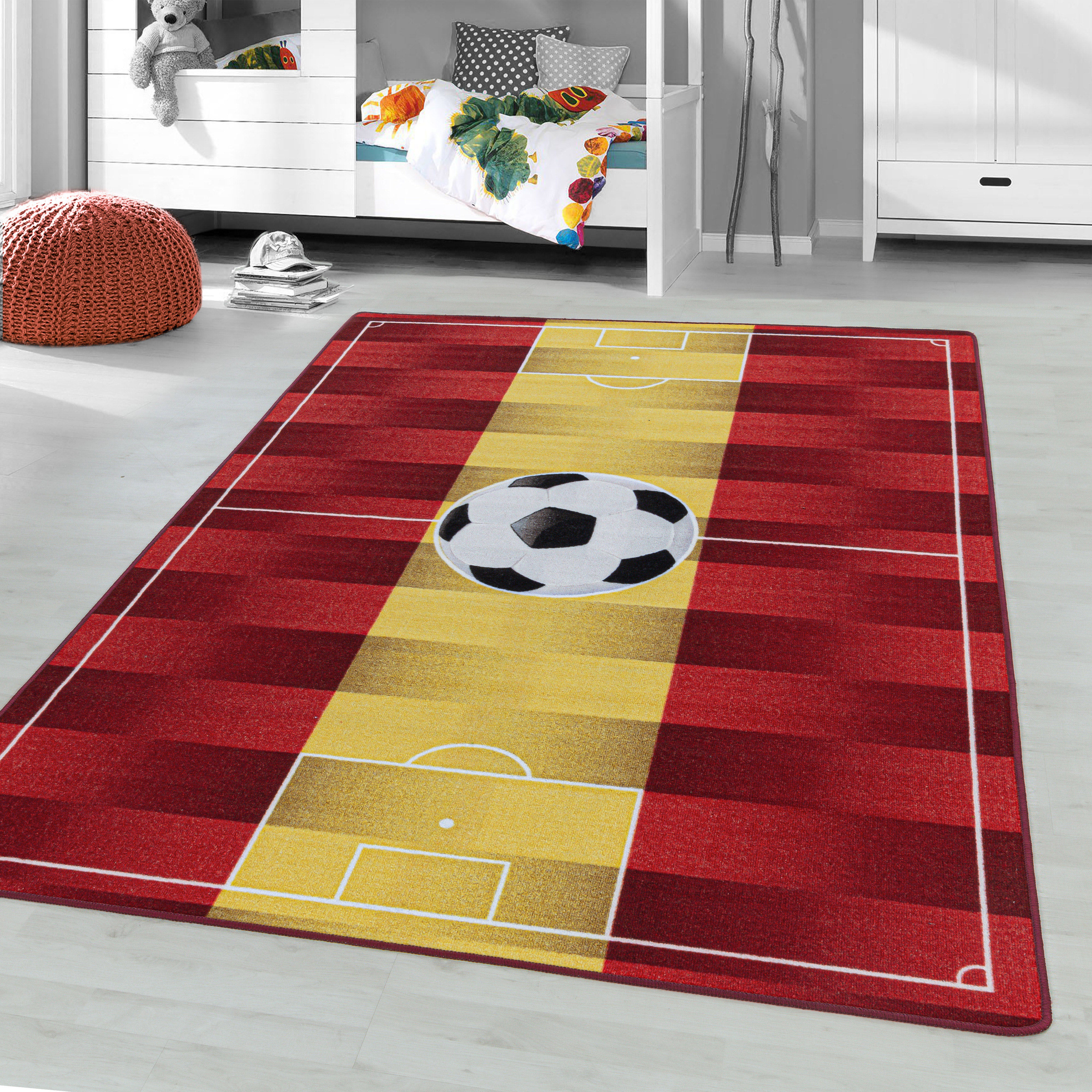 Kinder-Teppich Spanien Fußballstadion-Design