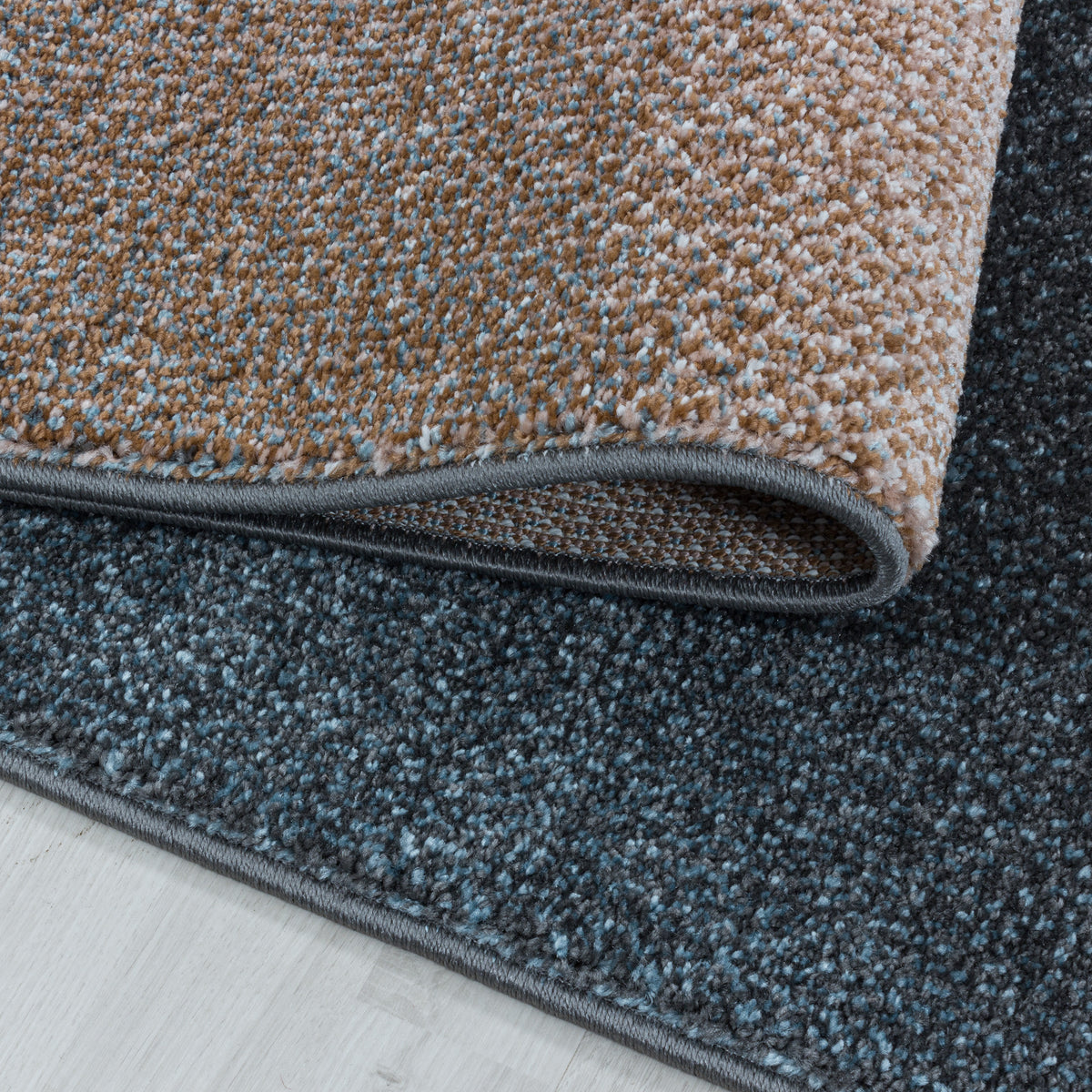 Design 3714 Blau Rechteckig