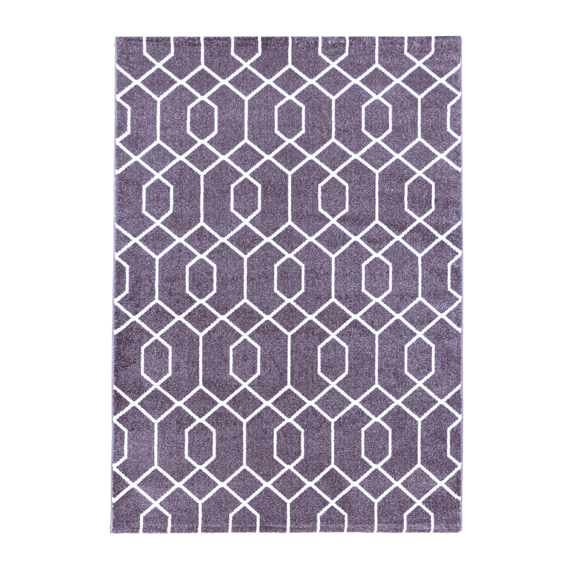 Kurzflor-Teppich lebhaftes geometrisches Design