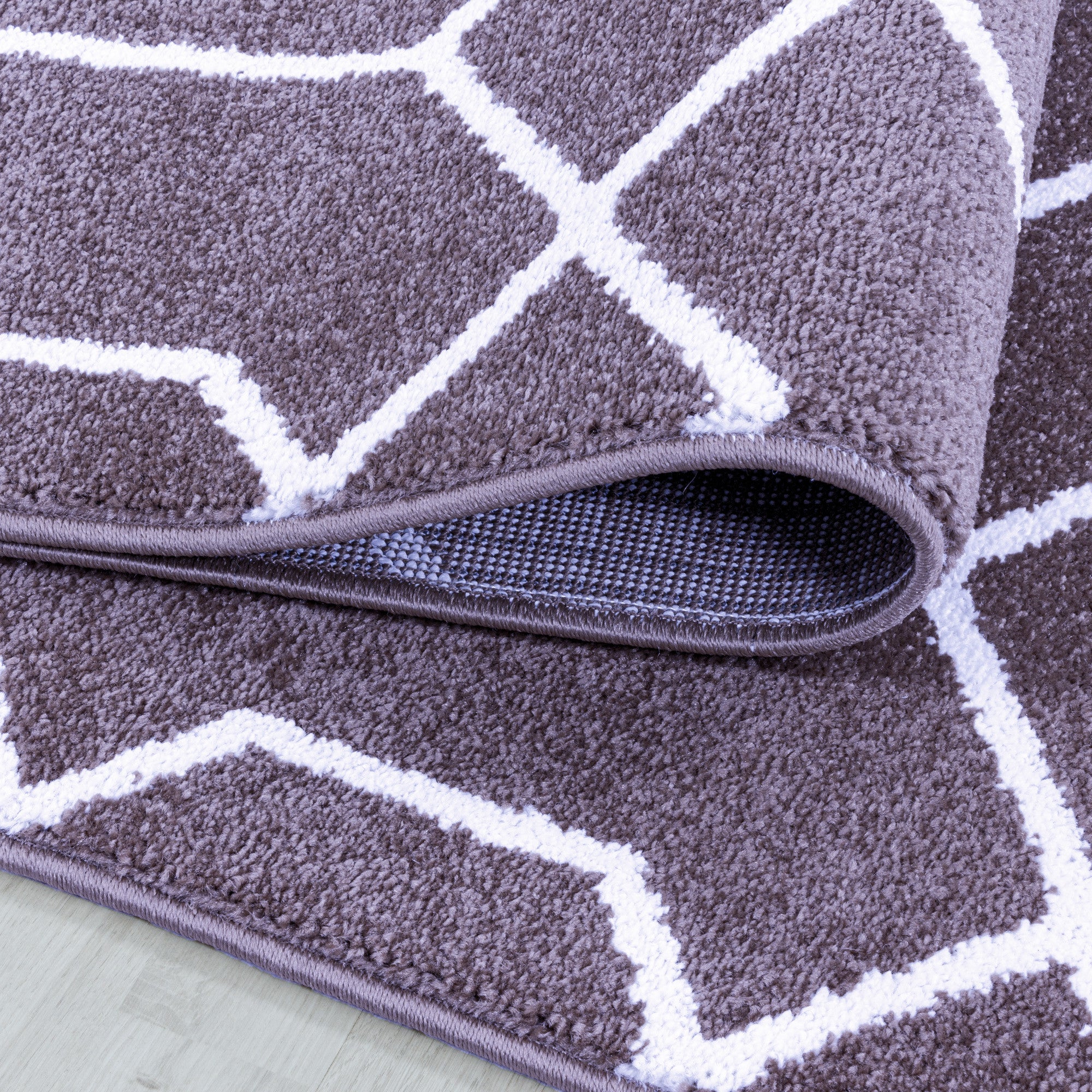 Kurzflor-Teppich lebhaftes geometrisches Design
