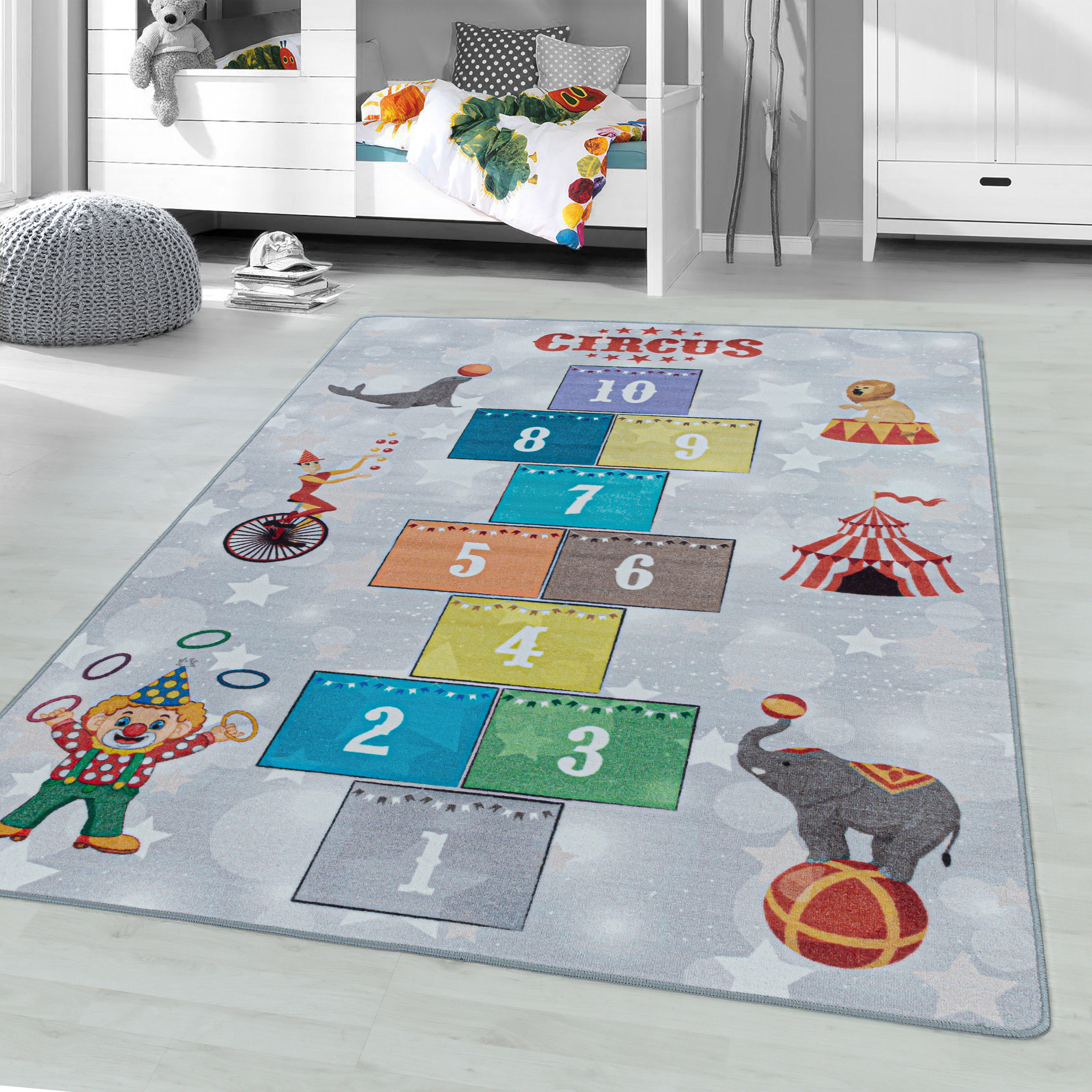 Design 2909 Grau Rechteckig