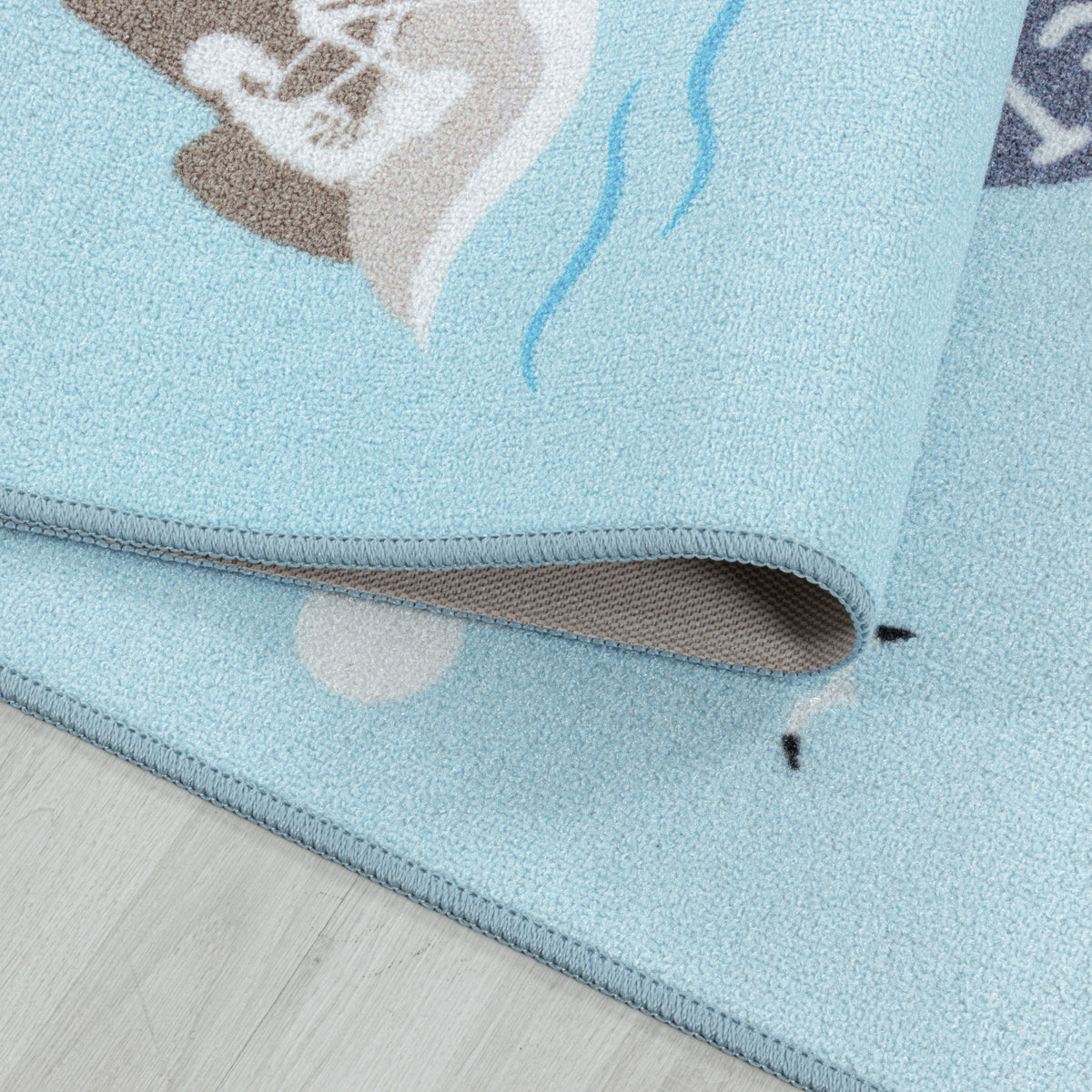 Design 2908 Blau Rechteckig