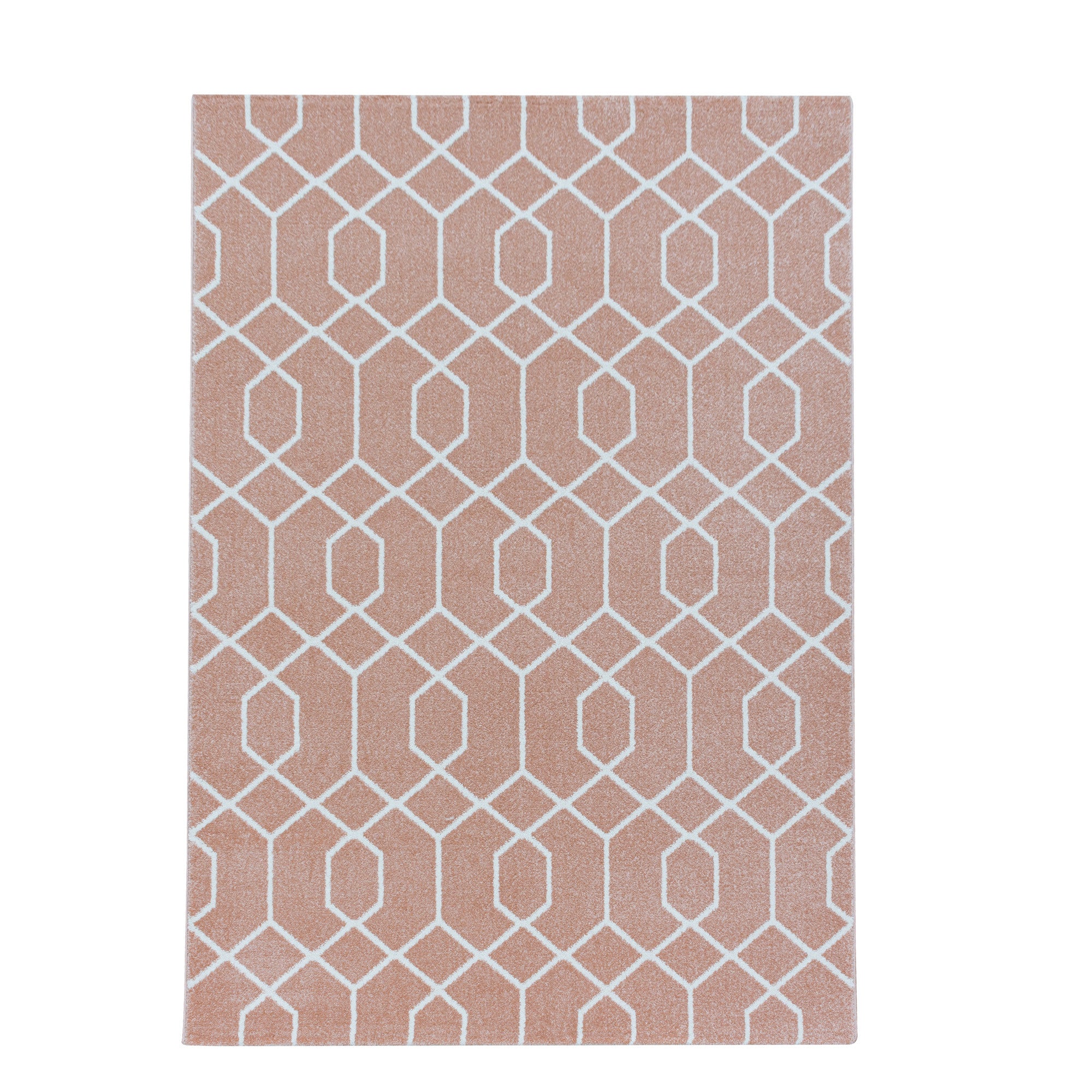 Kurzflor-Teppich lebhaftes geometrisches Design