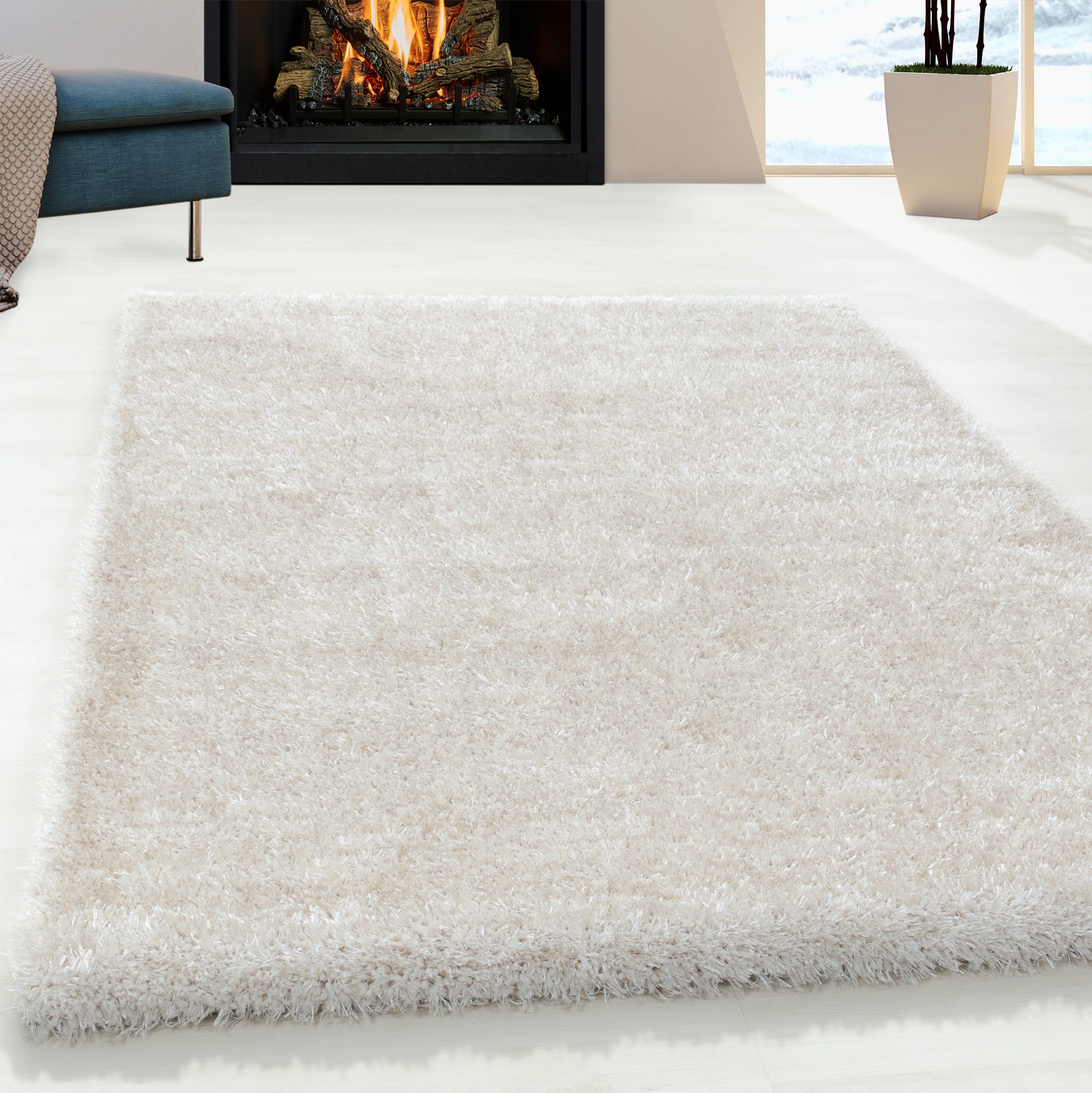 Hochflor-Teppich: schick für moderne Wohnräume