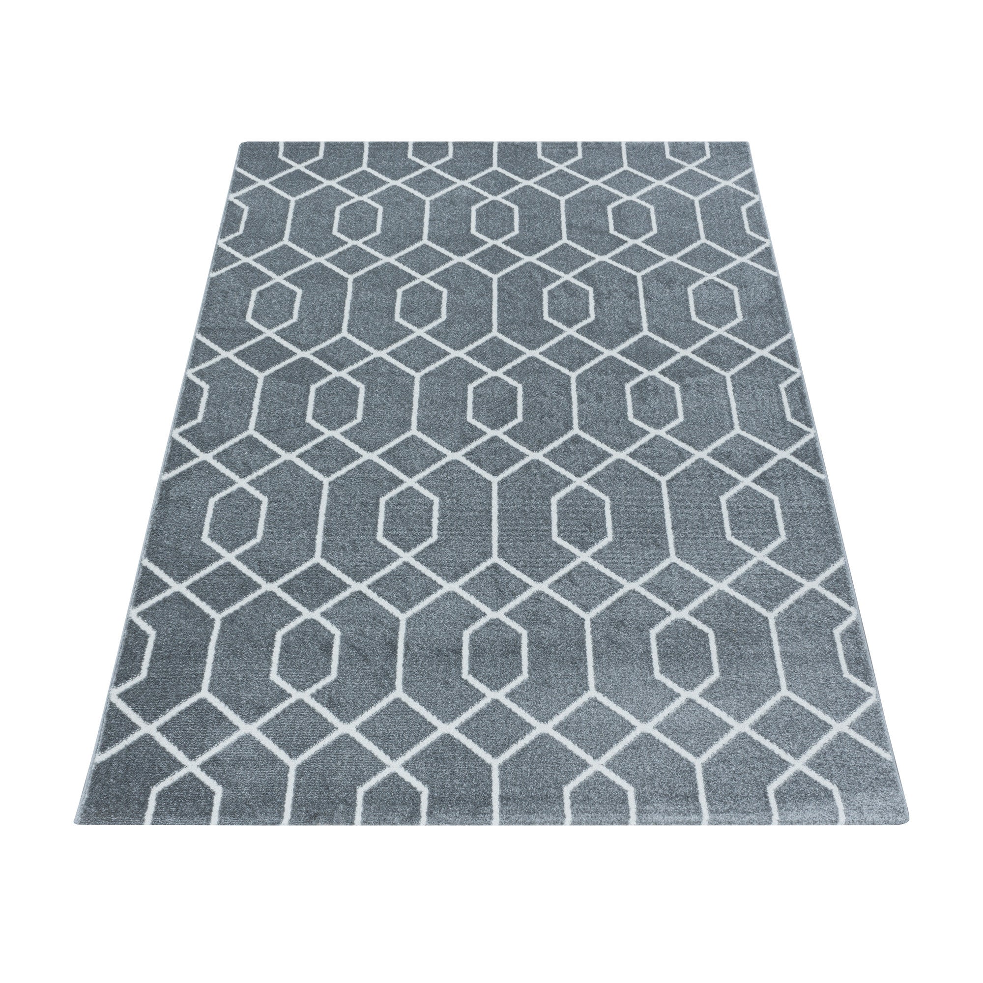 Kurzflor-Teppich lebhaftes geometrisches Design