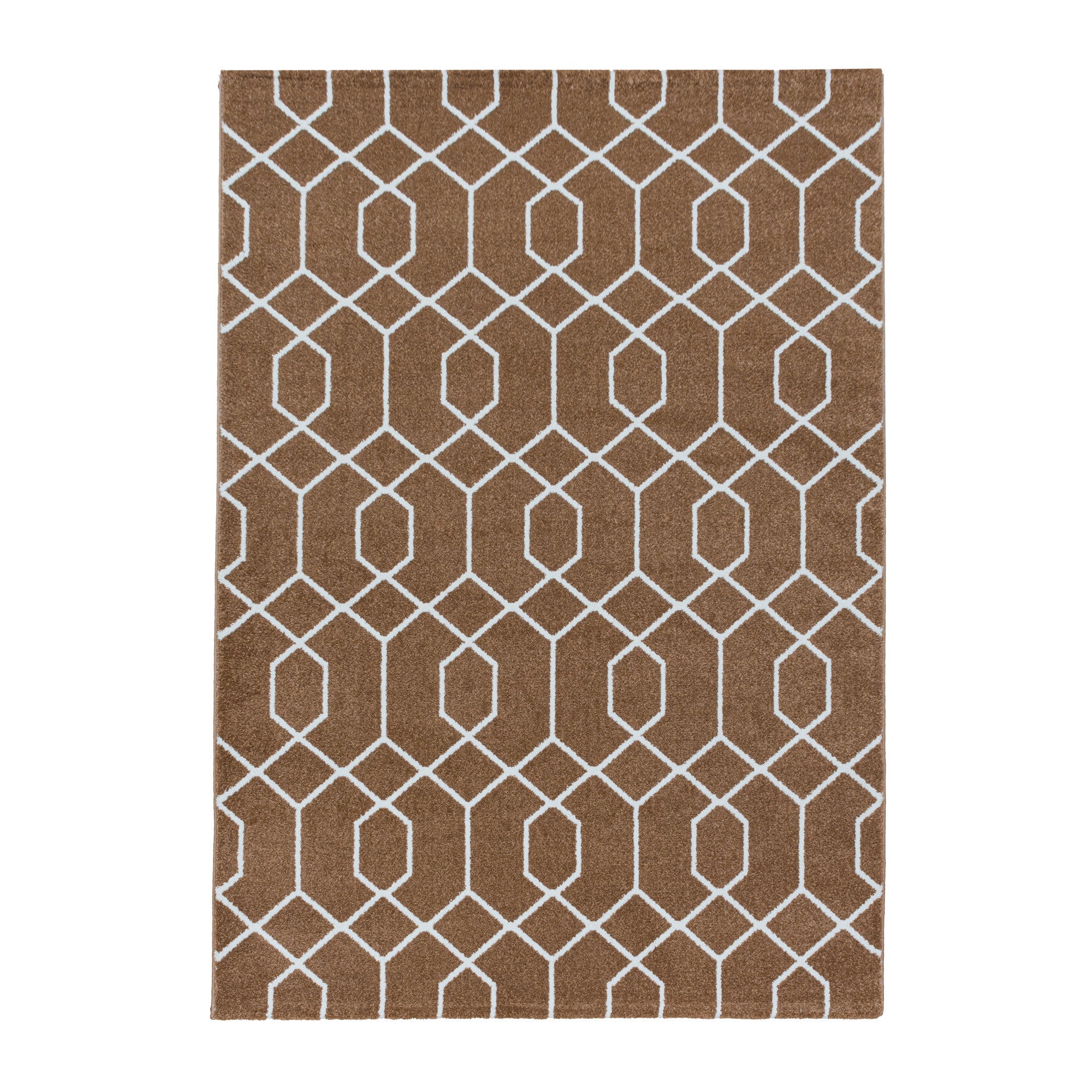 Kurzflor-Teppich lebhaftes geometrisches Design