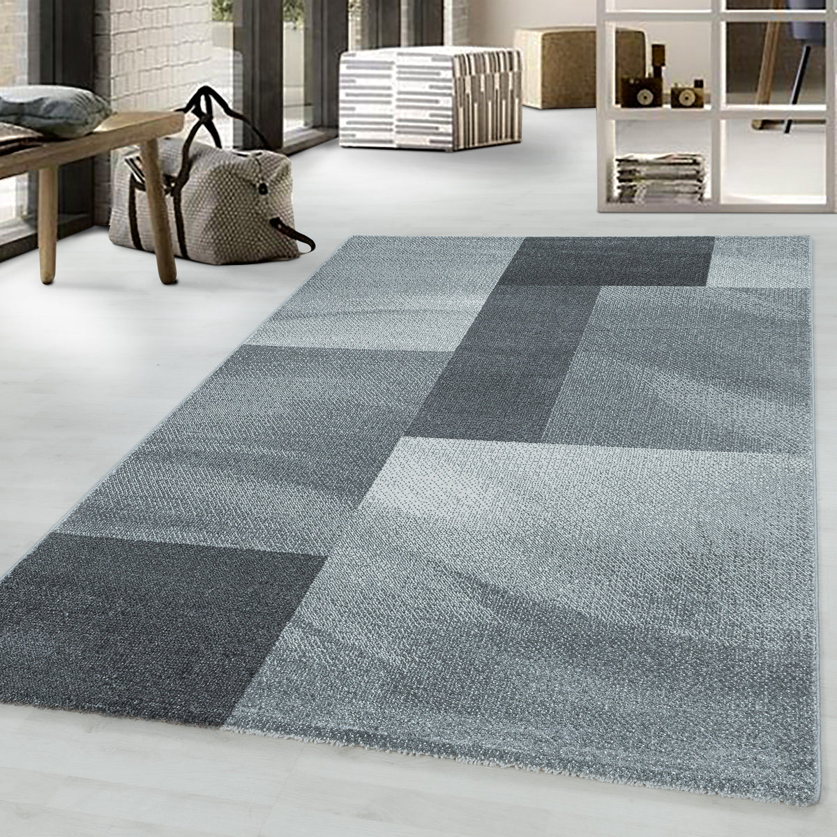 Design 3712 Grau Rechteckig