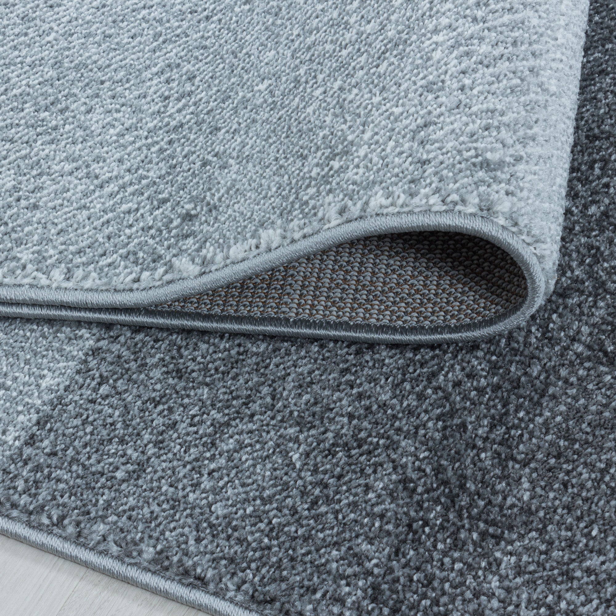 Kurzflor-Teppich modernes kariertes Design diverse Farben