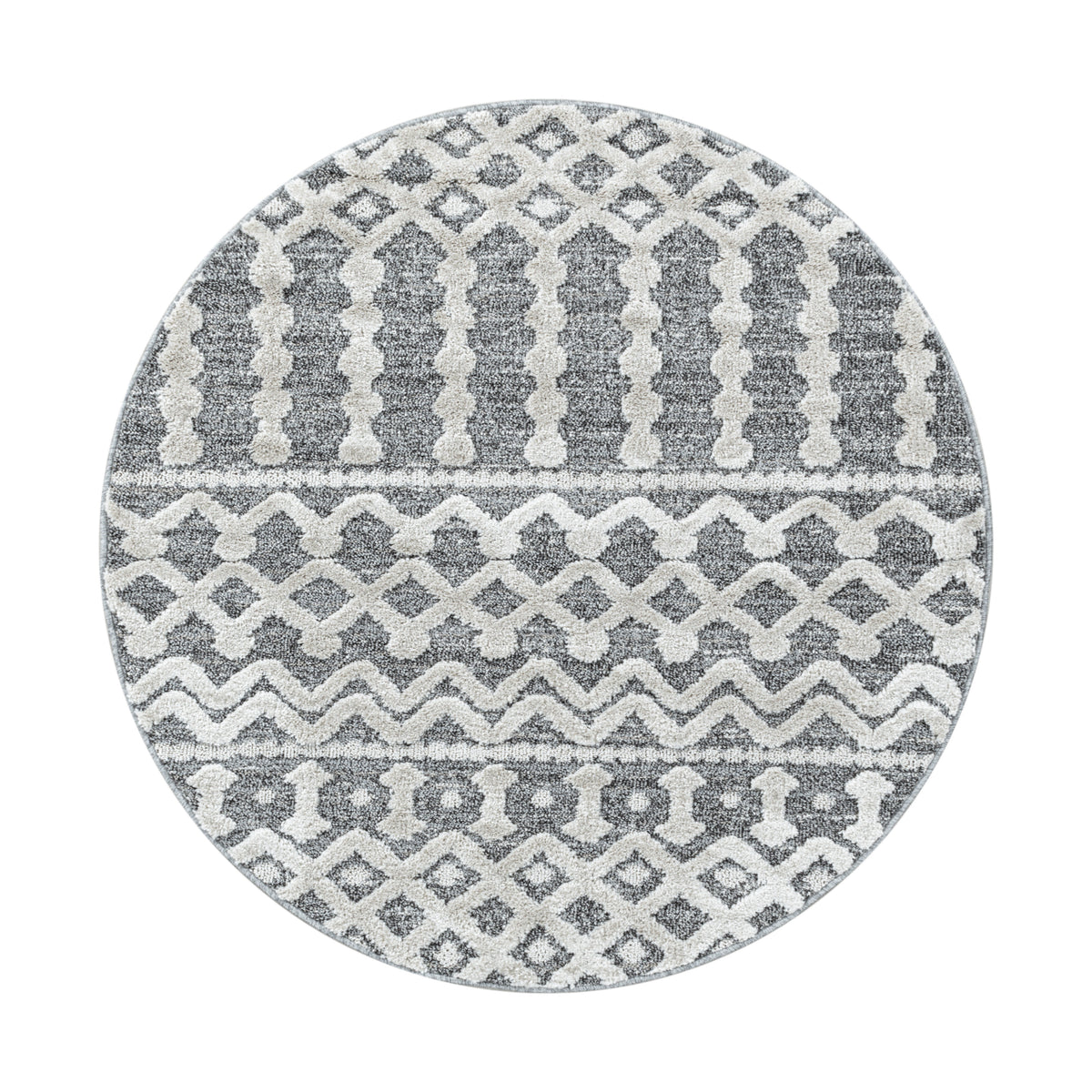 Design 4710 Grau Rund