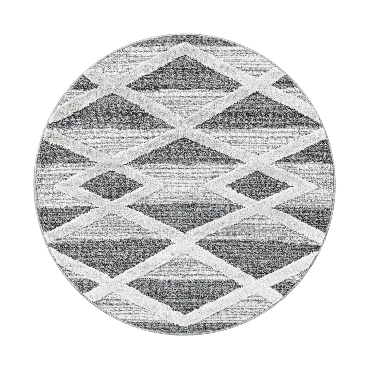 Design 4709 Grau Rund