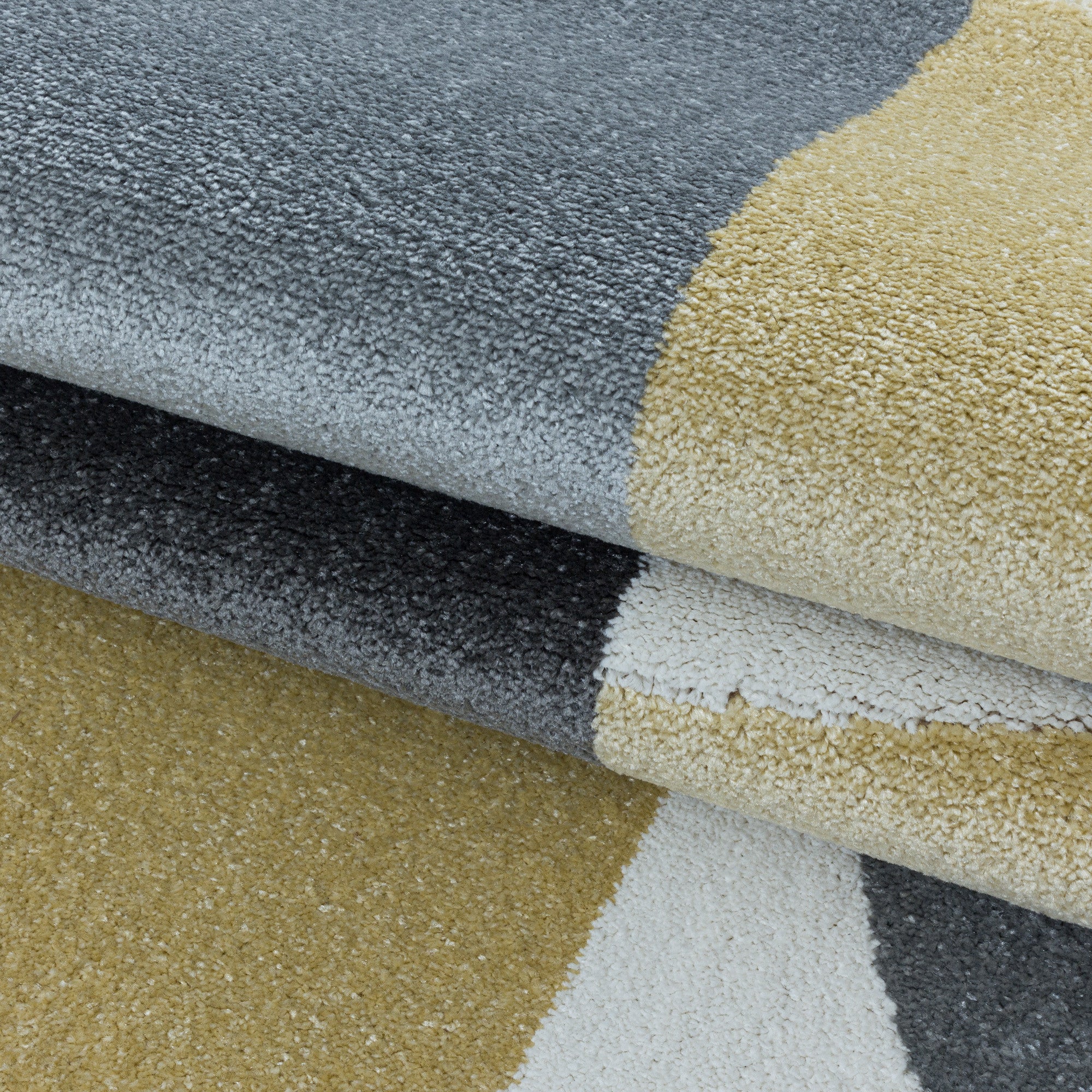 Kurzflor-Teppich futuristisches Design in vielen Farben