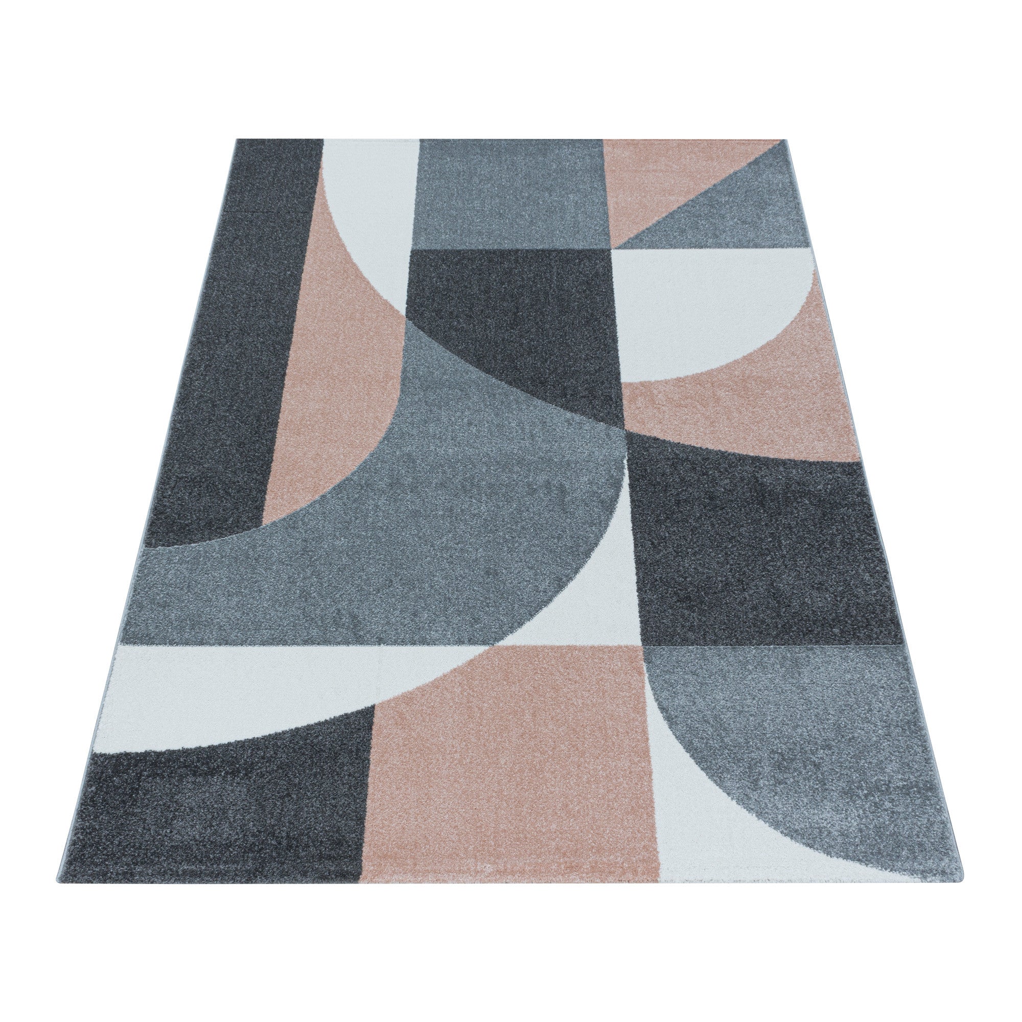 Kurzflor-Teppich futuristisches Design in vielen Farben