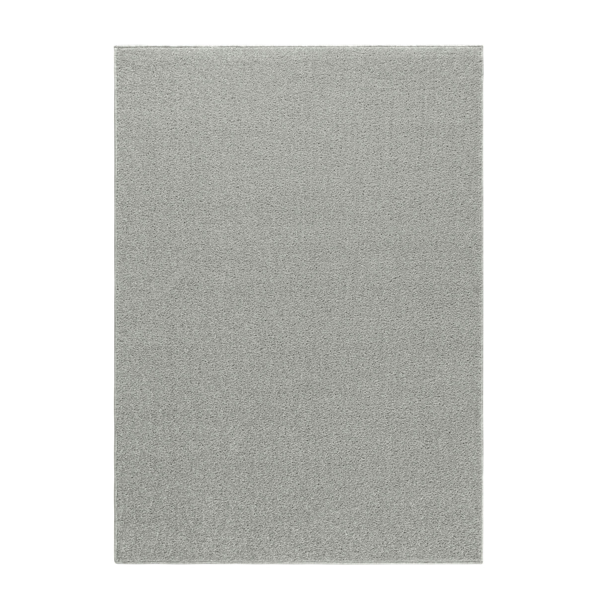 Kurzflor-Teppich einfarbig geschmackvoll und komfortabel