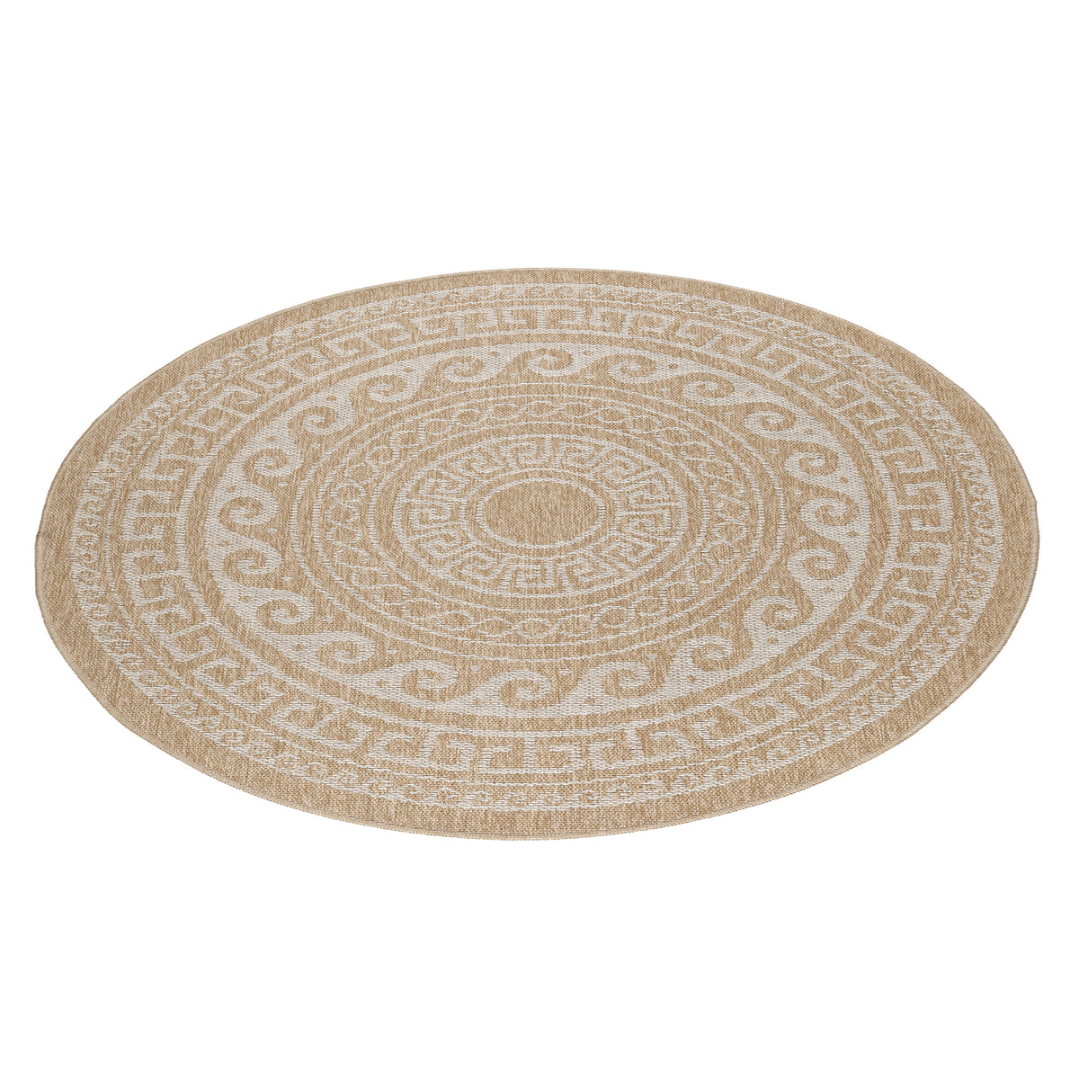 Design 0887 Beige Rund