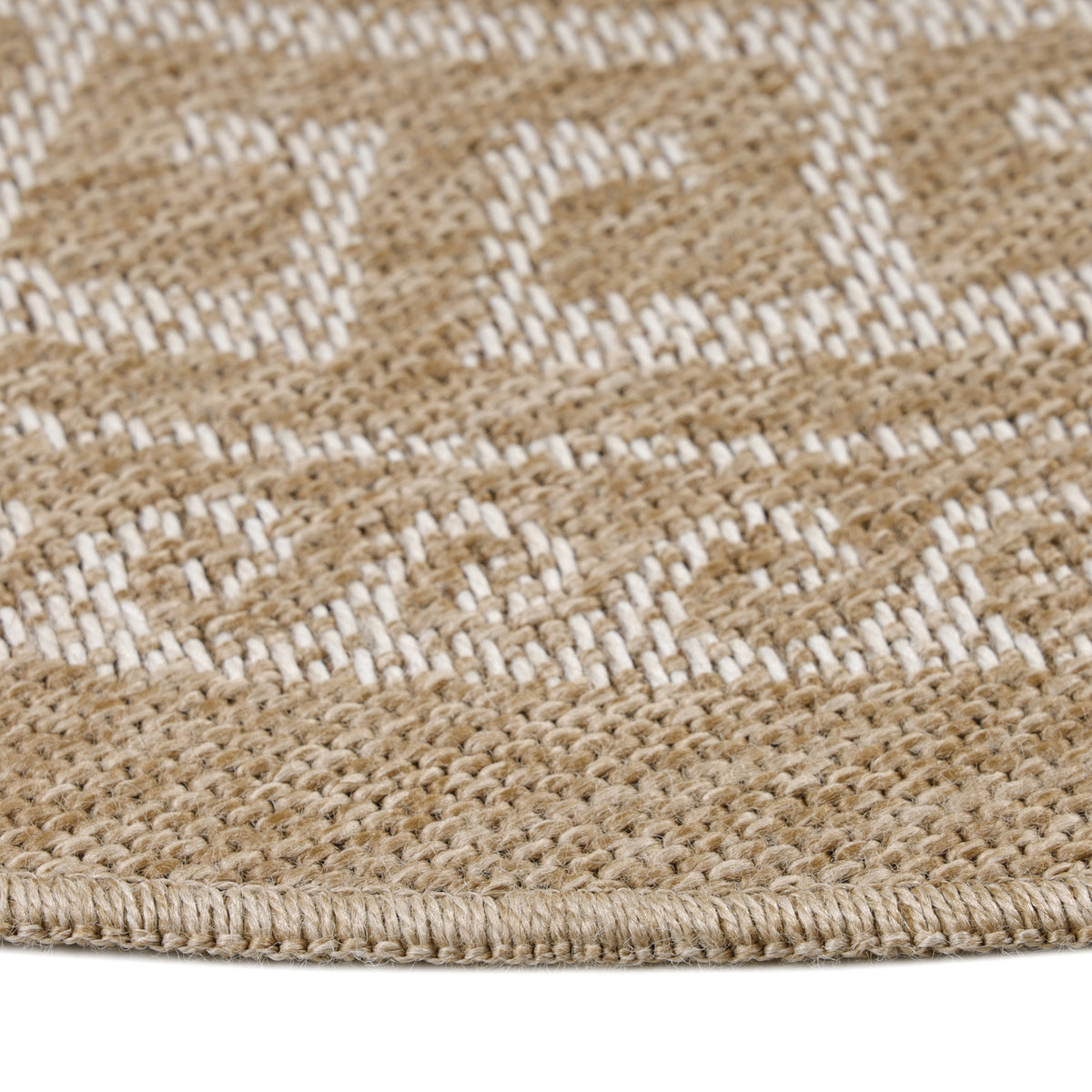 Design 0887 Beige Rund