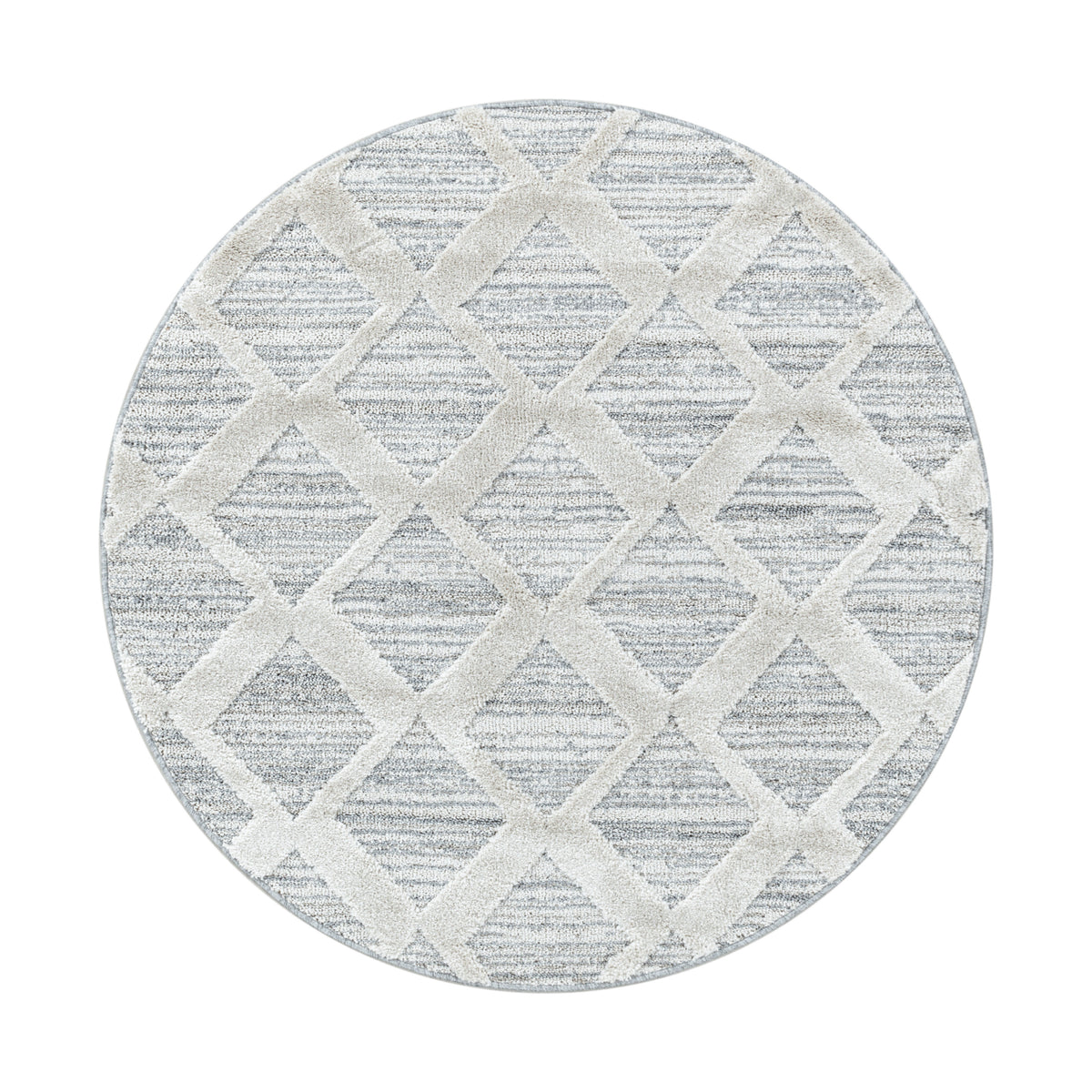 Design 4703 Grau Rund