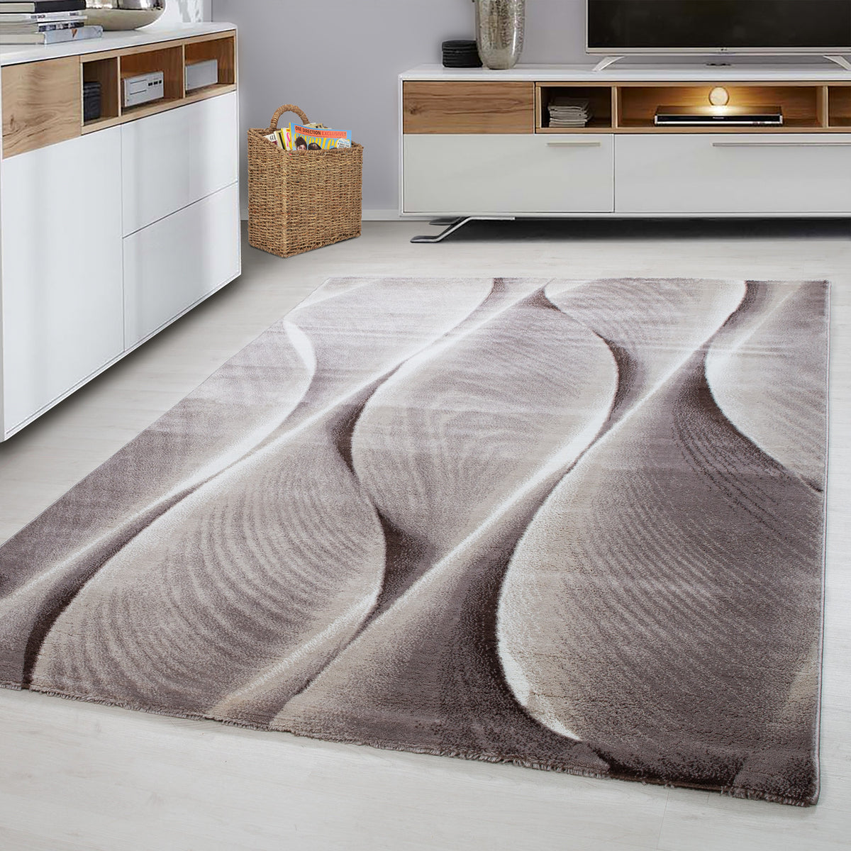 Design 9310 Braun Rechteckig