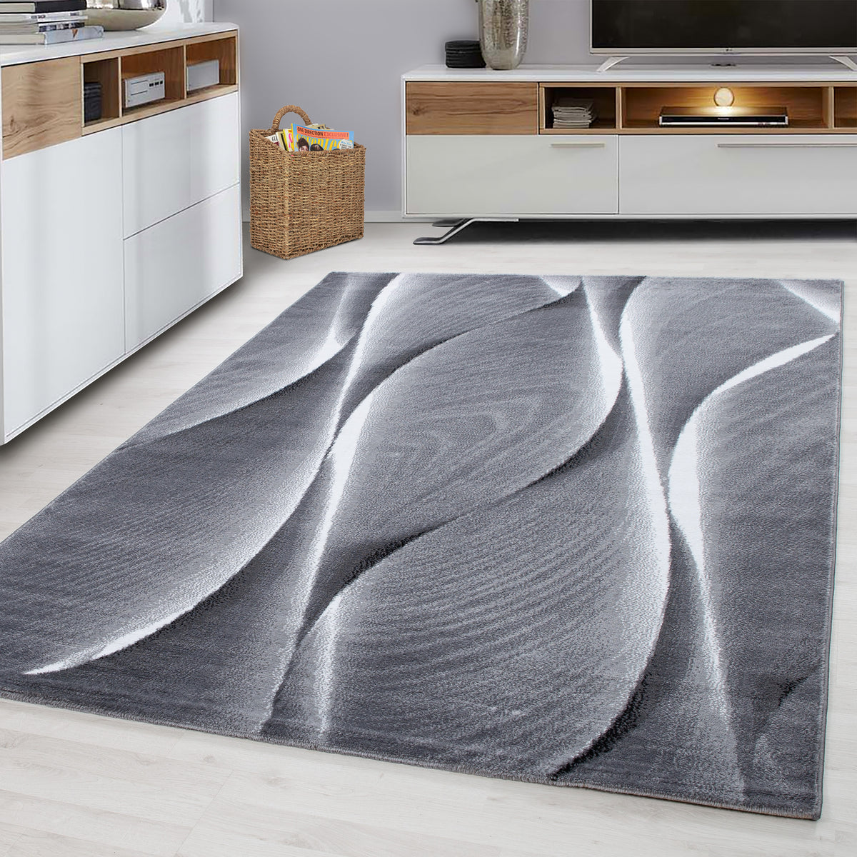 Design 9310 Schwarz Rechteckig