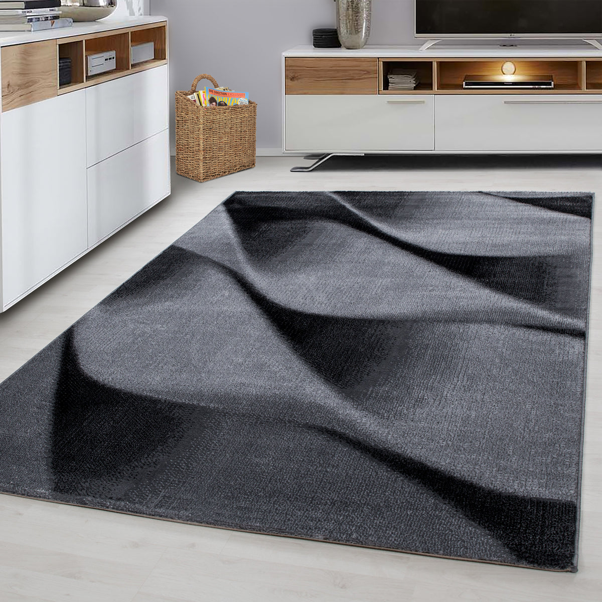 Design 9240 Schwarz Rechteckig