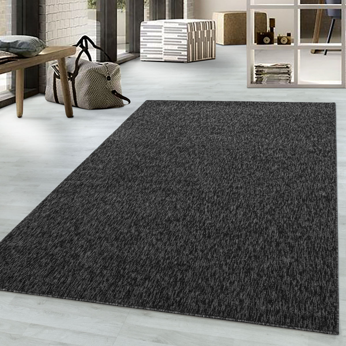 Design 1800 Anthrazit Rechteckig