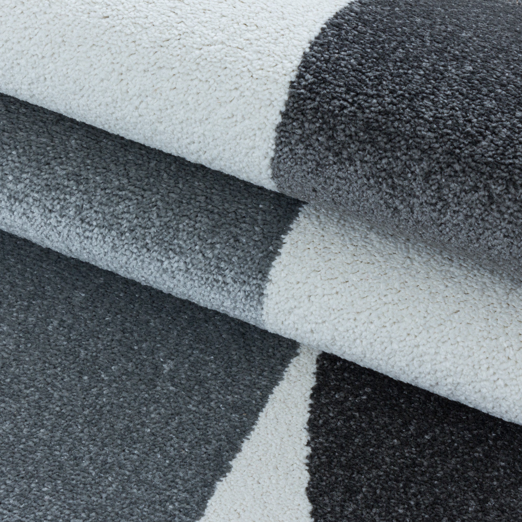 Kurzflor-Teppich futuristisches Design in vielen Farben