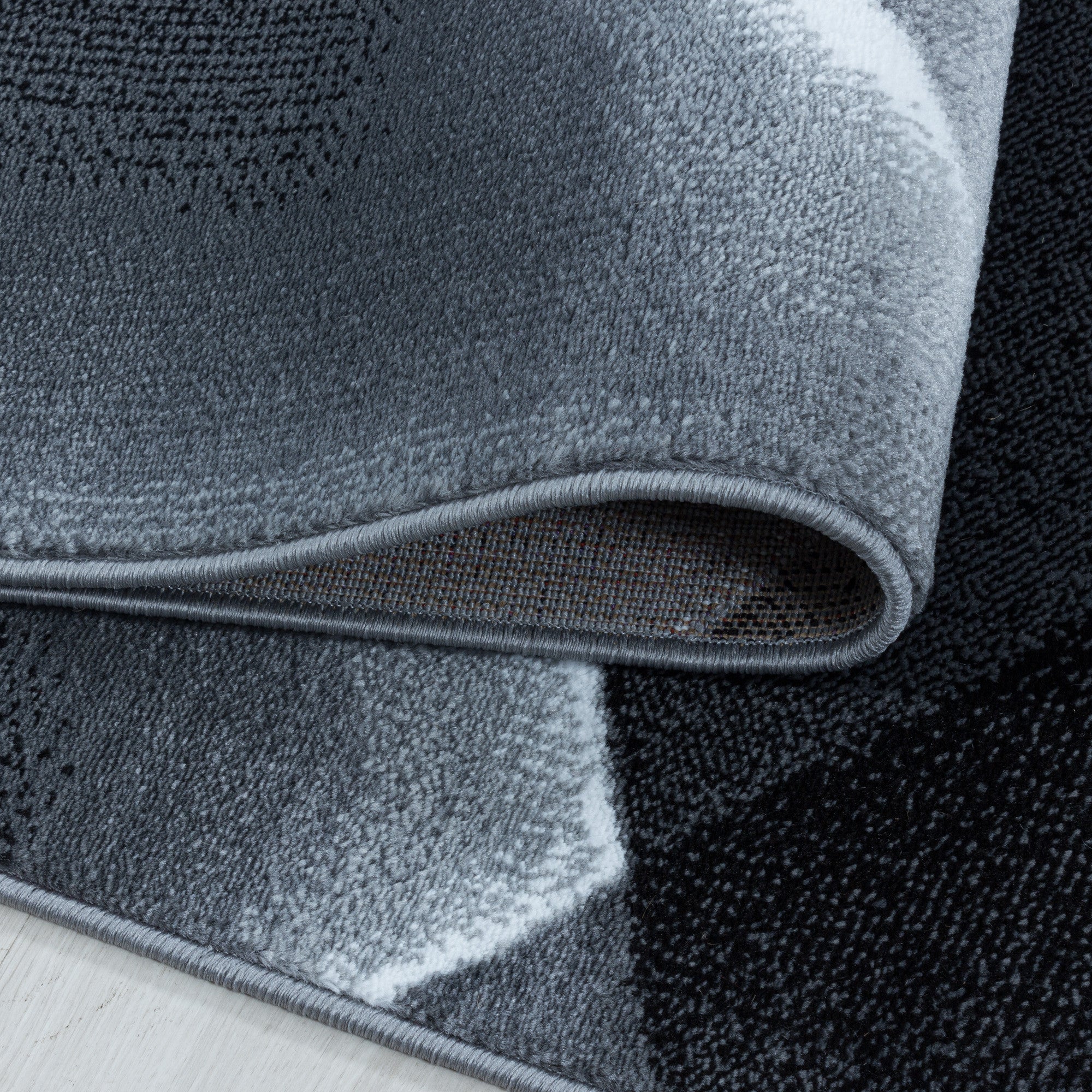 Kurzflor-Teppich für Wohnzimmer abstraktes Design