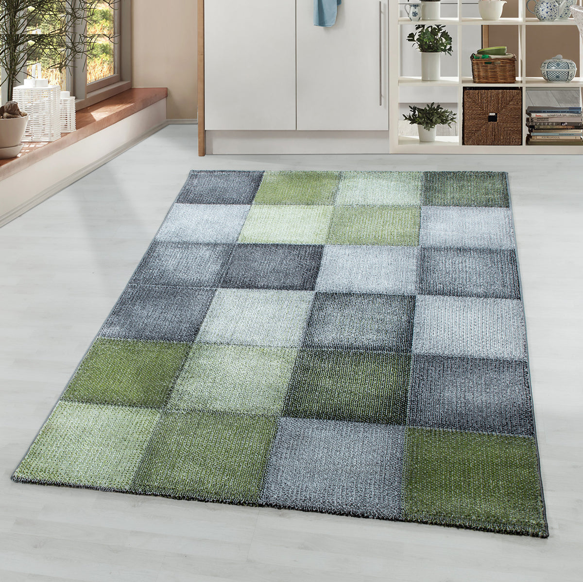 Design 4202 Grün Rechteckig