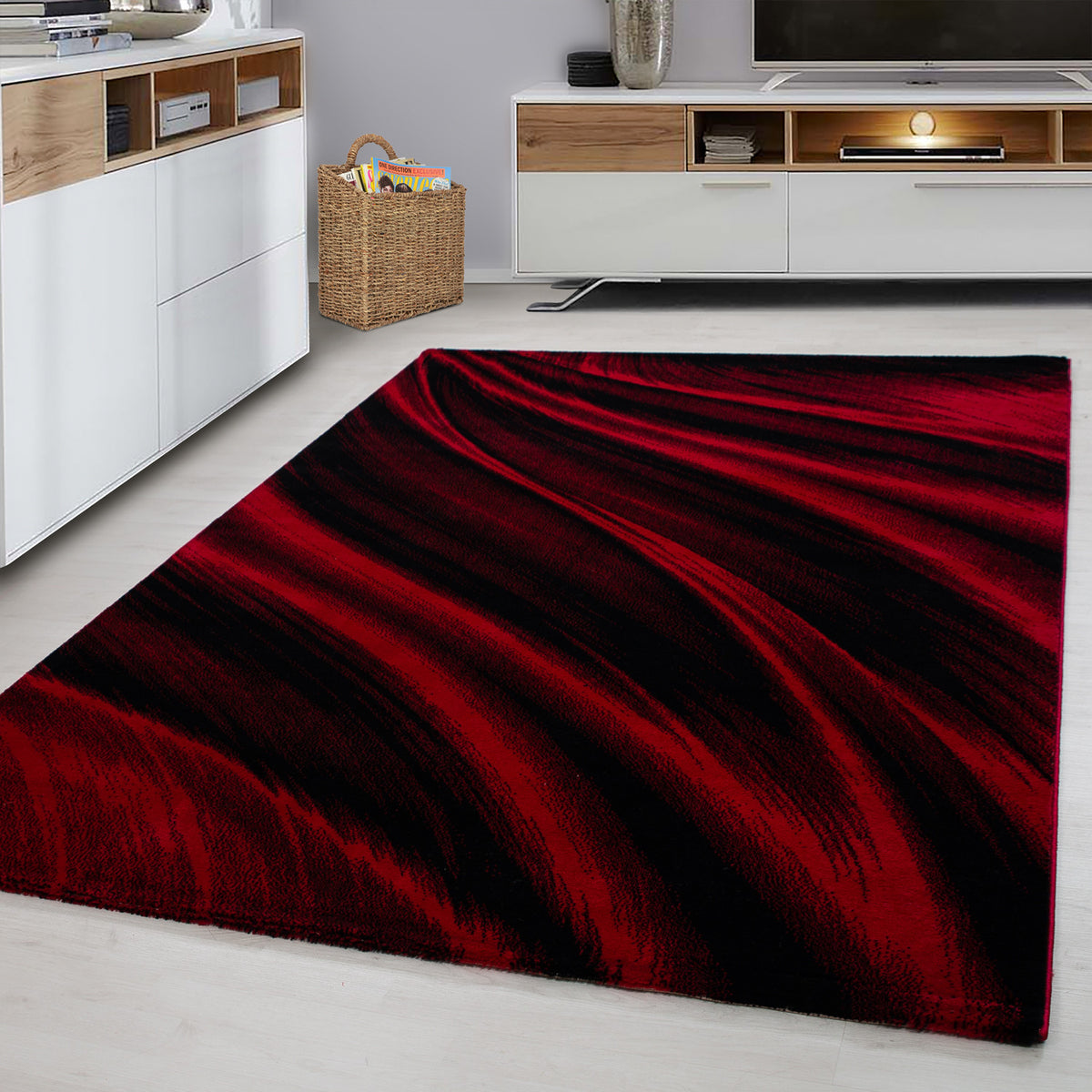 Design 6630 Rot Rechteckig