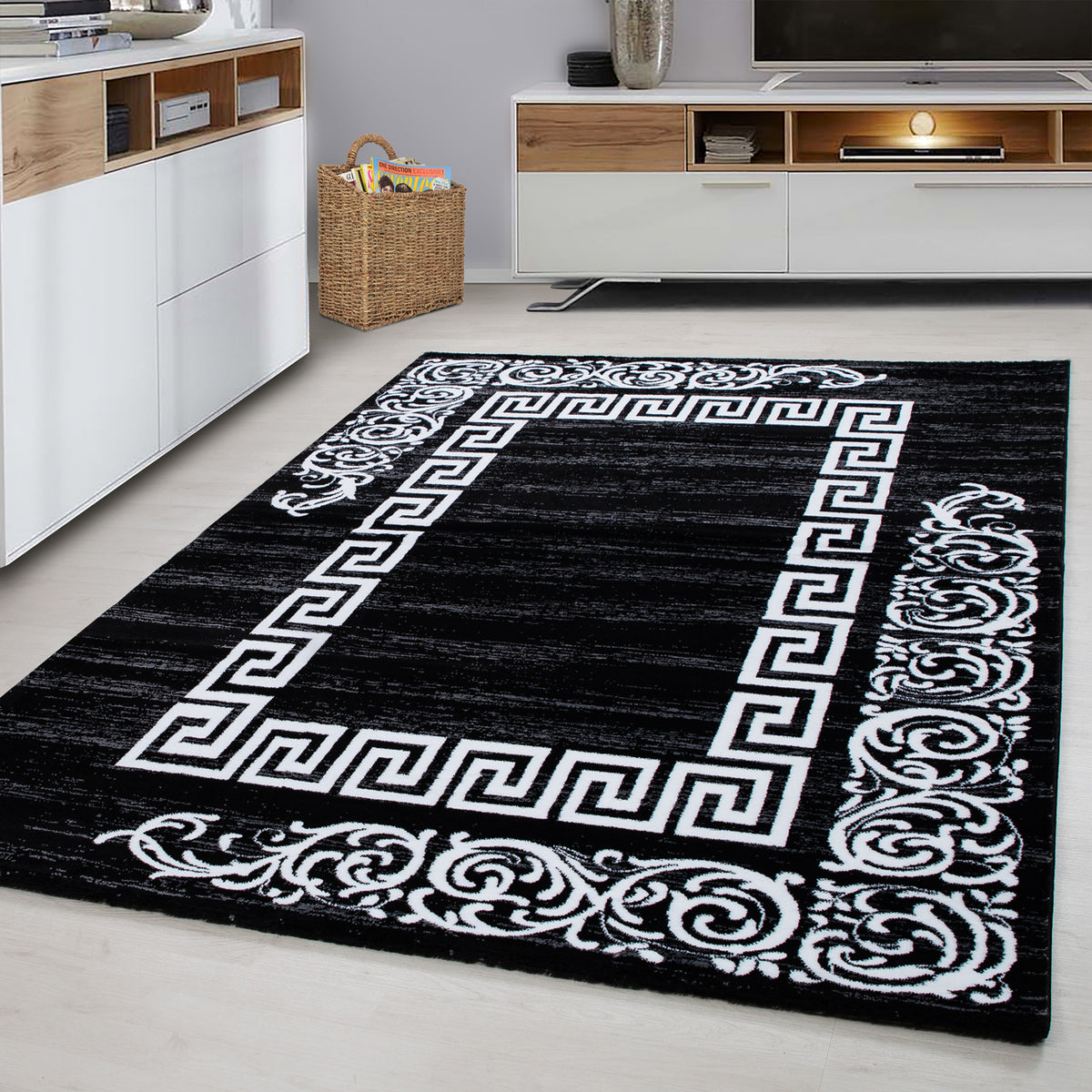 Design 6620 Schwarz Rechteckig