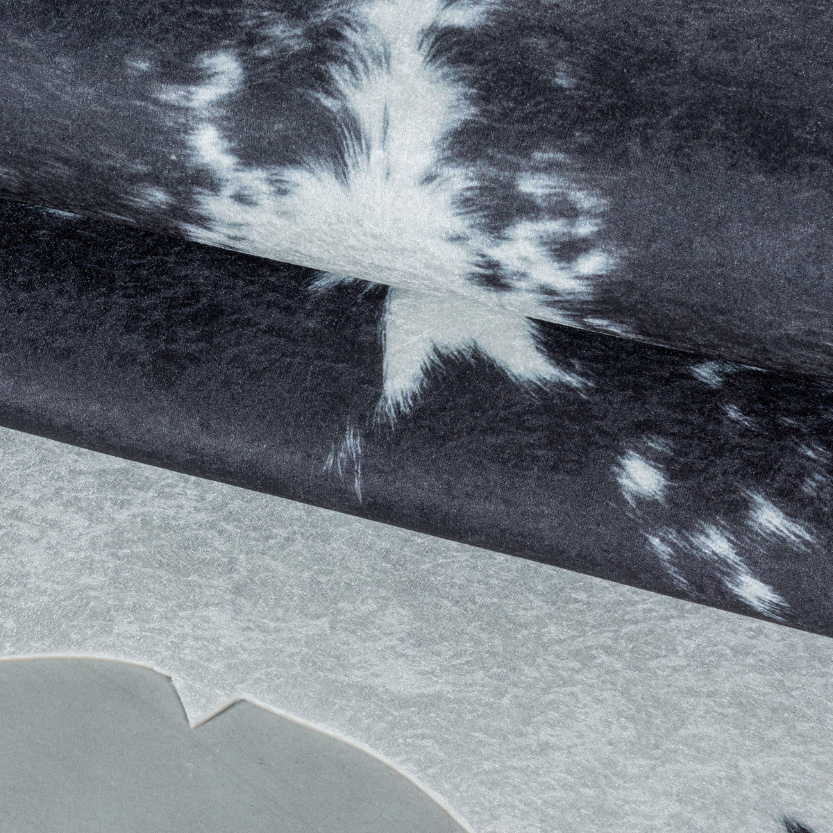 Design 4114 Schwarz Rechteckig